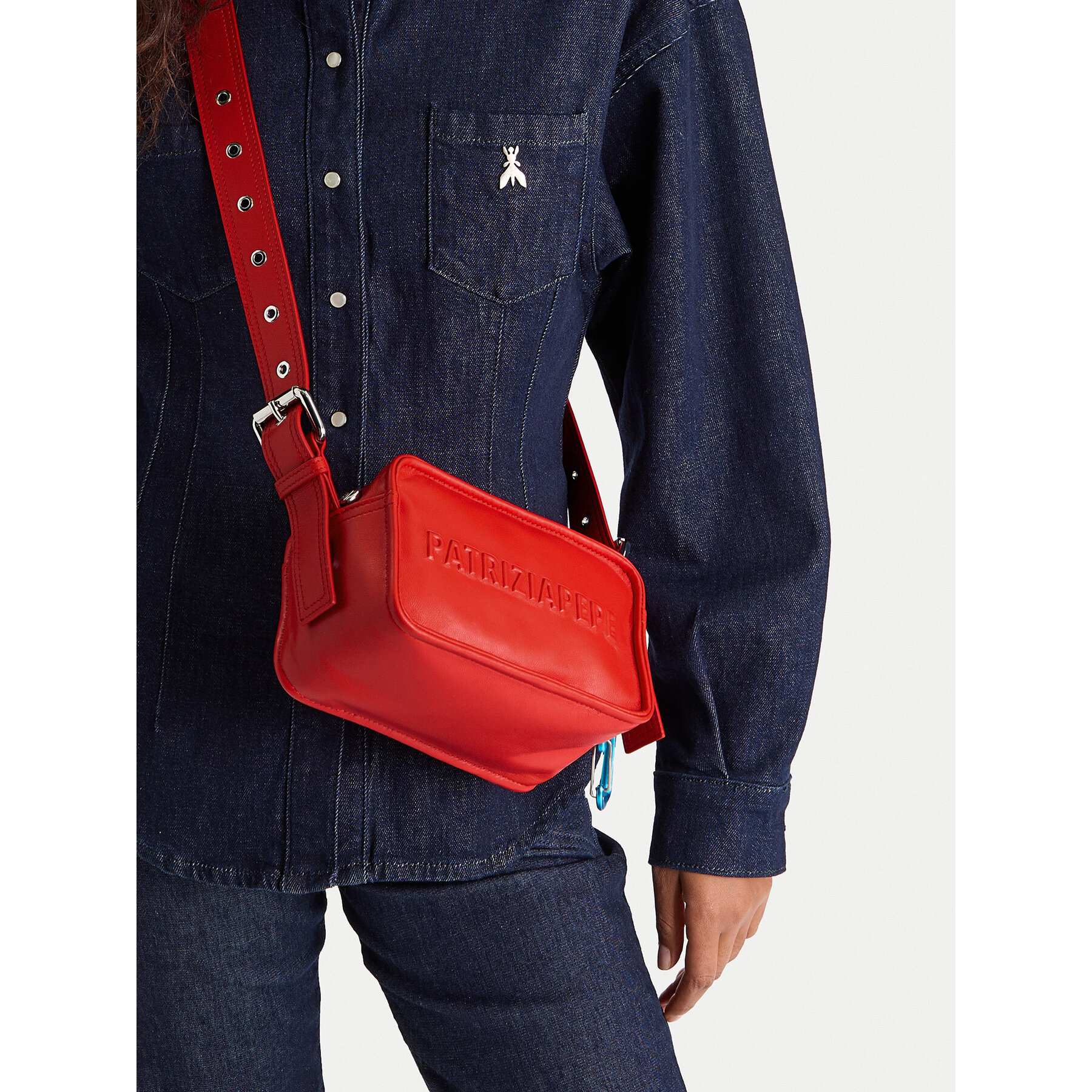 Borsetta Patrizia Pepe 2B0153/L113-R626 Rosso