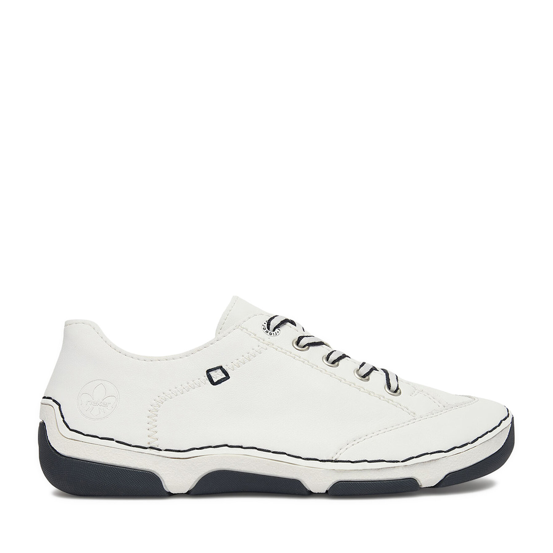 Κλειστά παπούτσια Rieker 55901-80 Λευκό