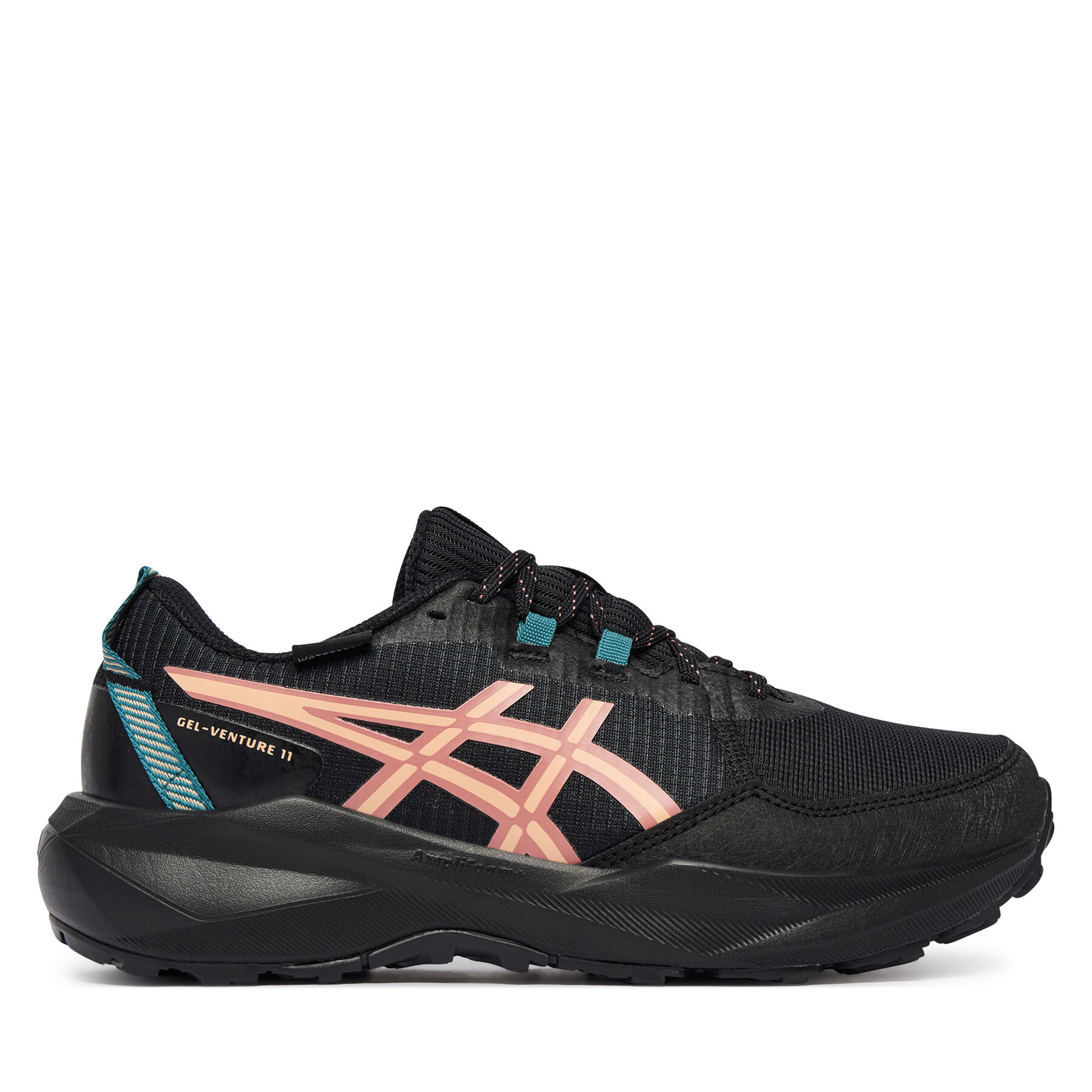 Pantofi pentru alergare Asics Gel-Venture 11 Waterproof 1012B934 Negru