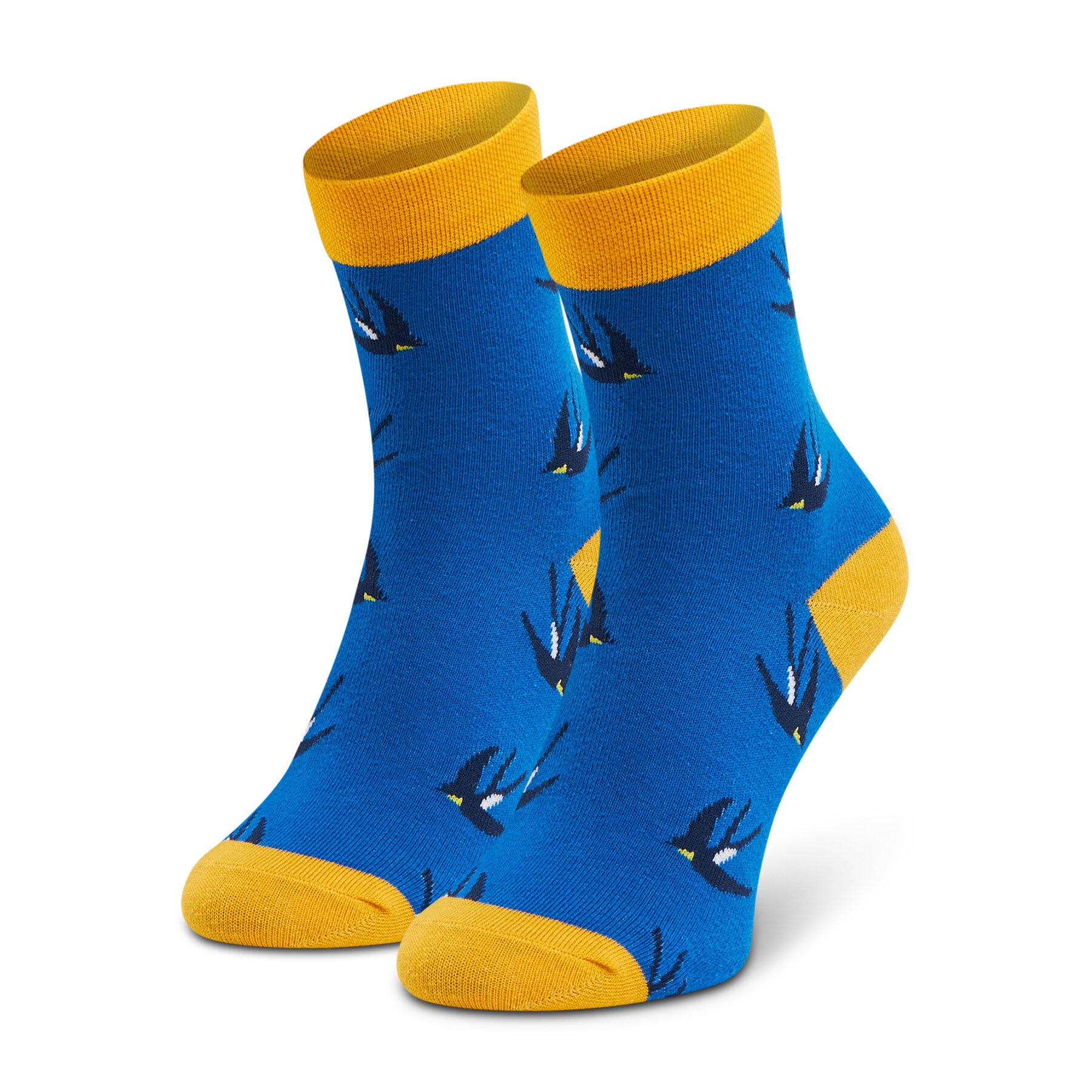 Chaussettes hautes unisex Dots Socks DTS-SX-448-N Bleu