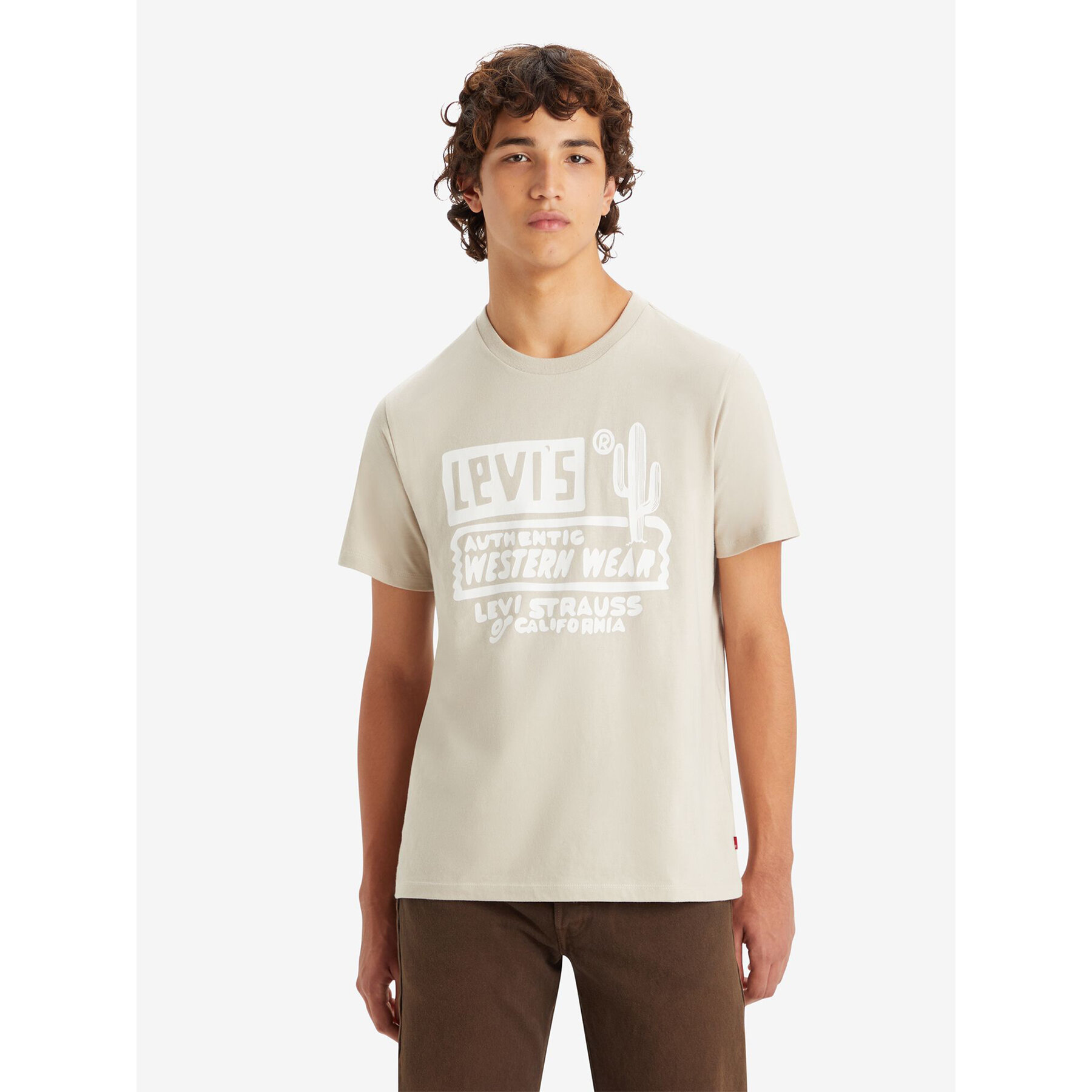 Levi's® T-shirt Graphic 22491-1490 Beige Standard Fit