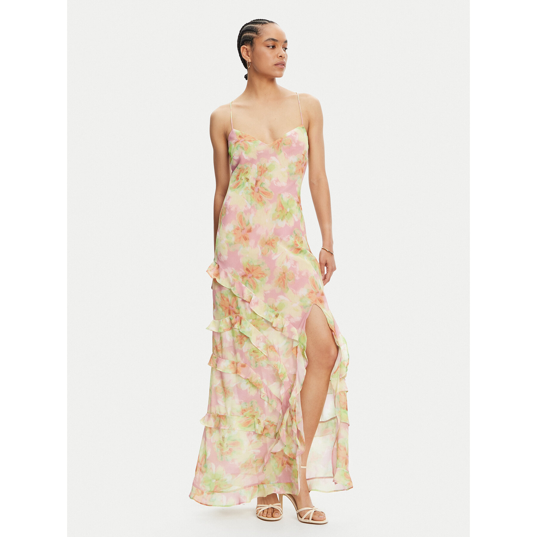 Bardot Abendkleid 59419DB1 Bunt Regular Fit