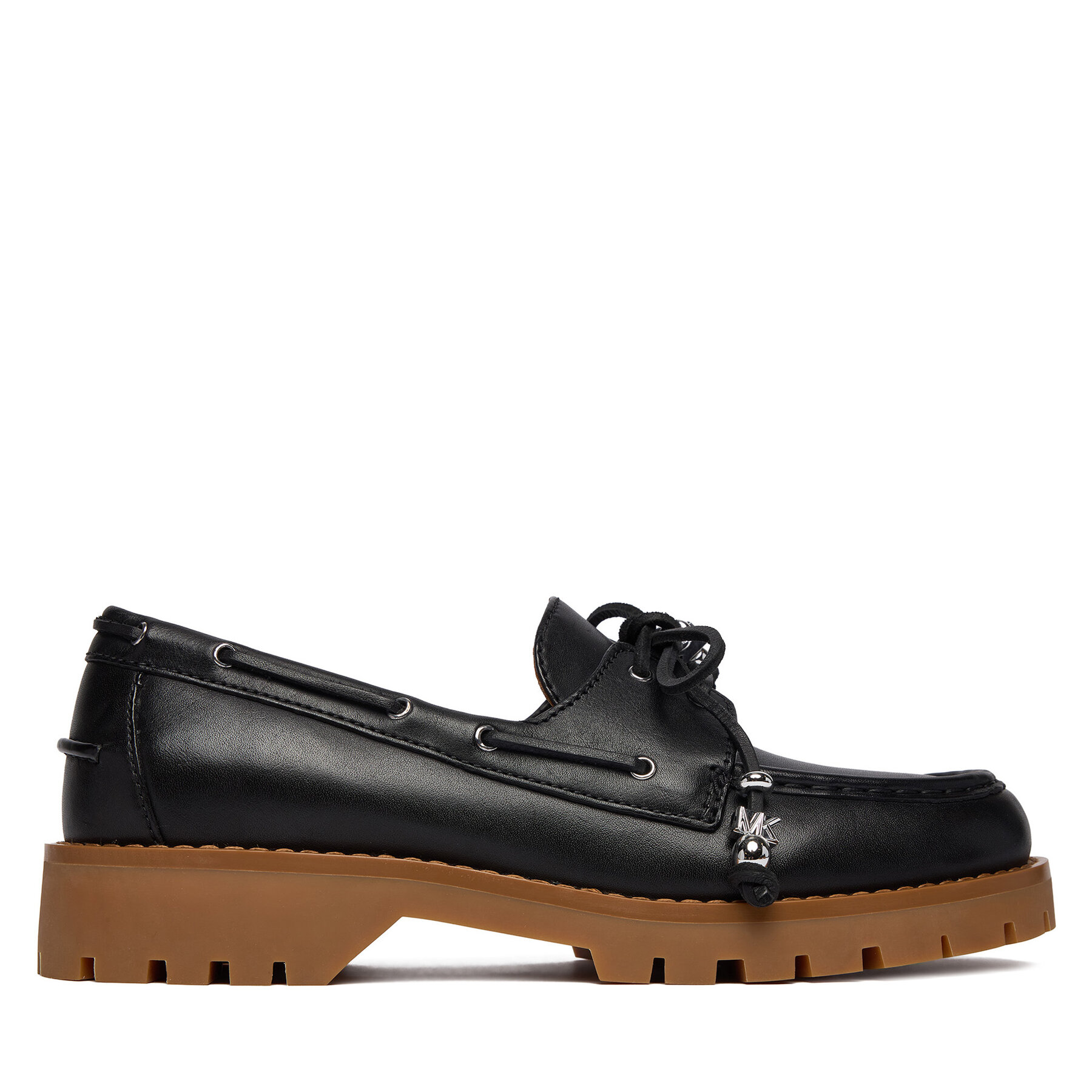 лоуфъри с дебела подметка MICHAEL Michael Kors Kenny Loafer 40R6KNFP1L Черен