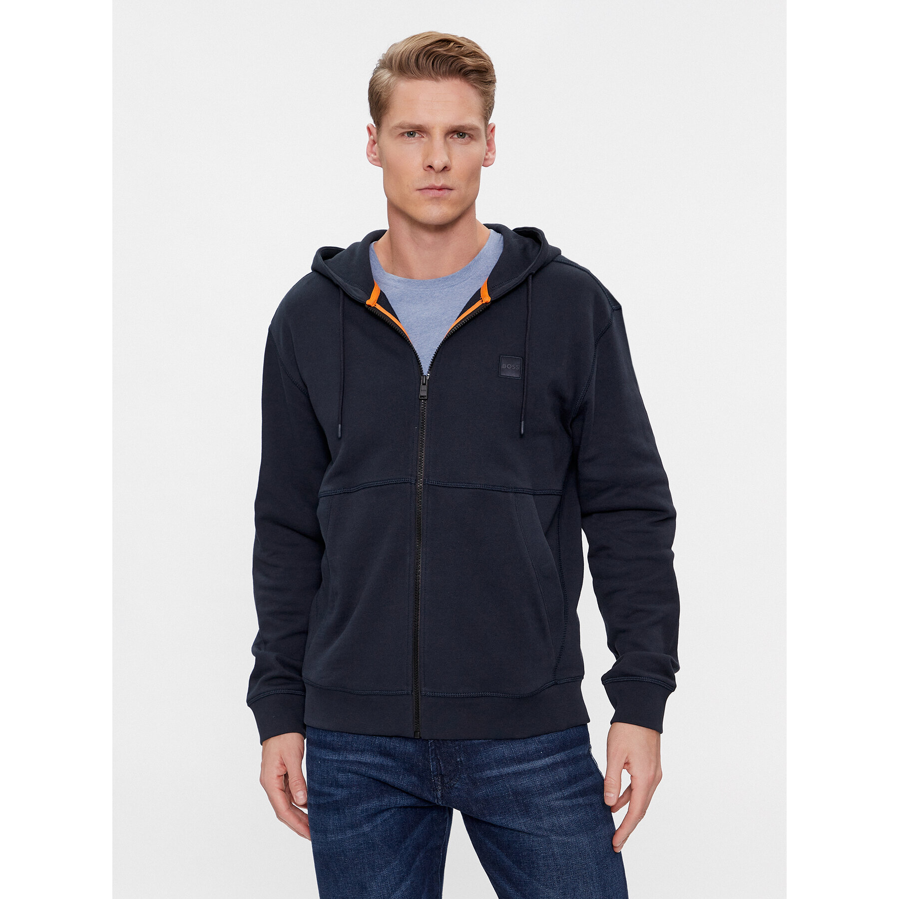 Boss Sweatshirt Zetalky 50508578 Dunkelblau Regular Fit
