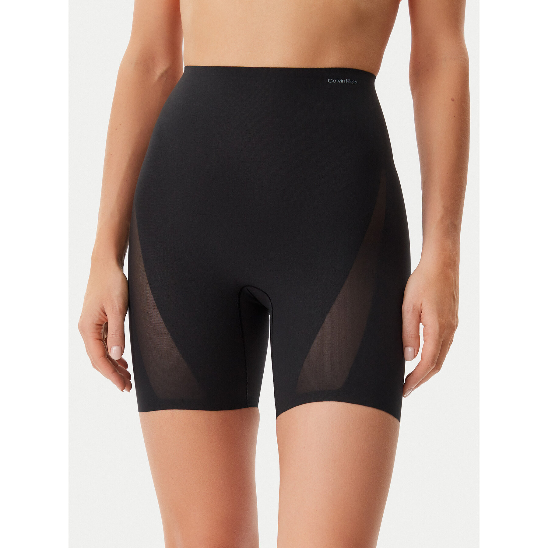 Calvin Klein Underwear Alakformáló alsó Stay Put Mesh LV00QF8168 Fekete