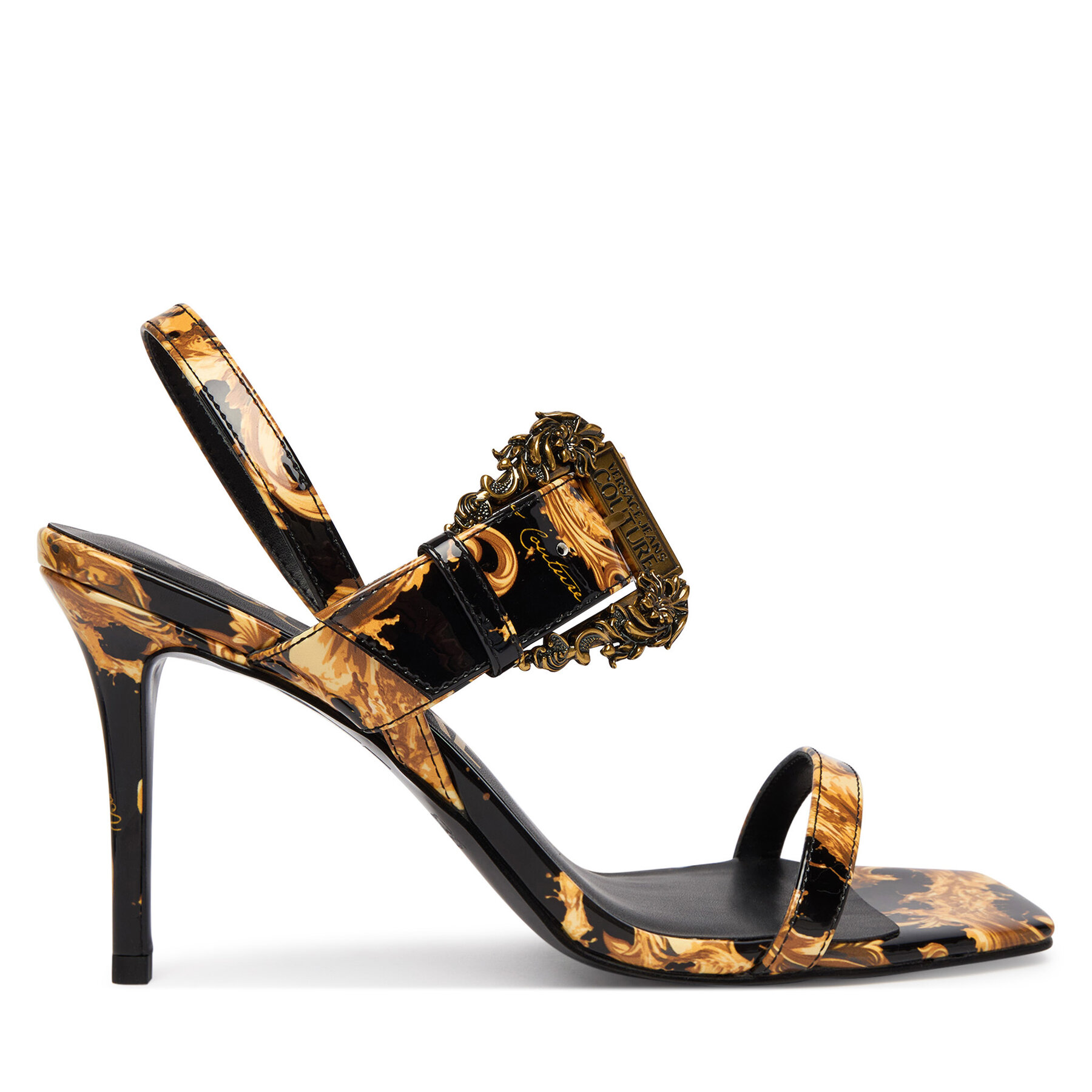 Σανδάλια Versace Jeans Couture 80VA3S71 ZS366 G89 Μαύρο