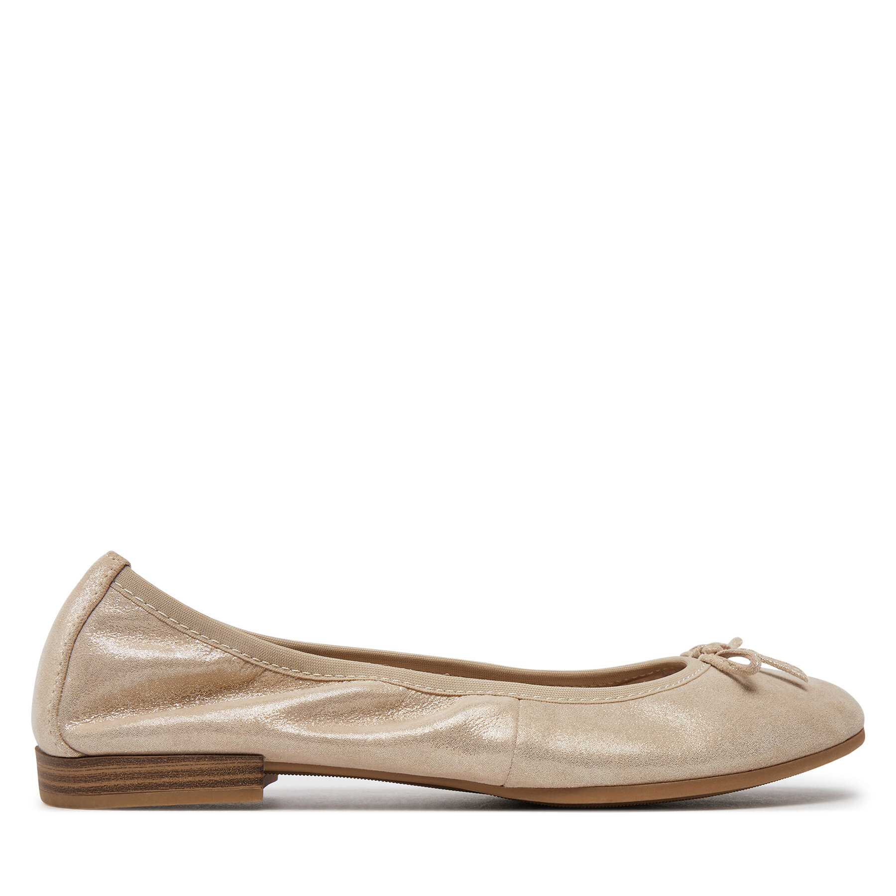Damen Ballerinas Tamaris, Schuhgröße 39, Goldfarben, 1-22116-41