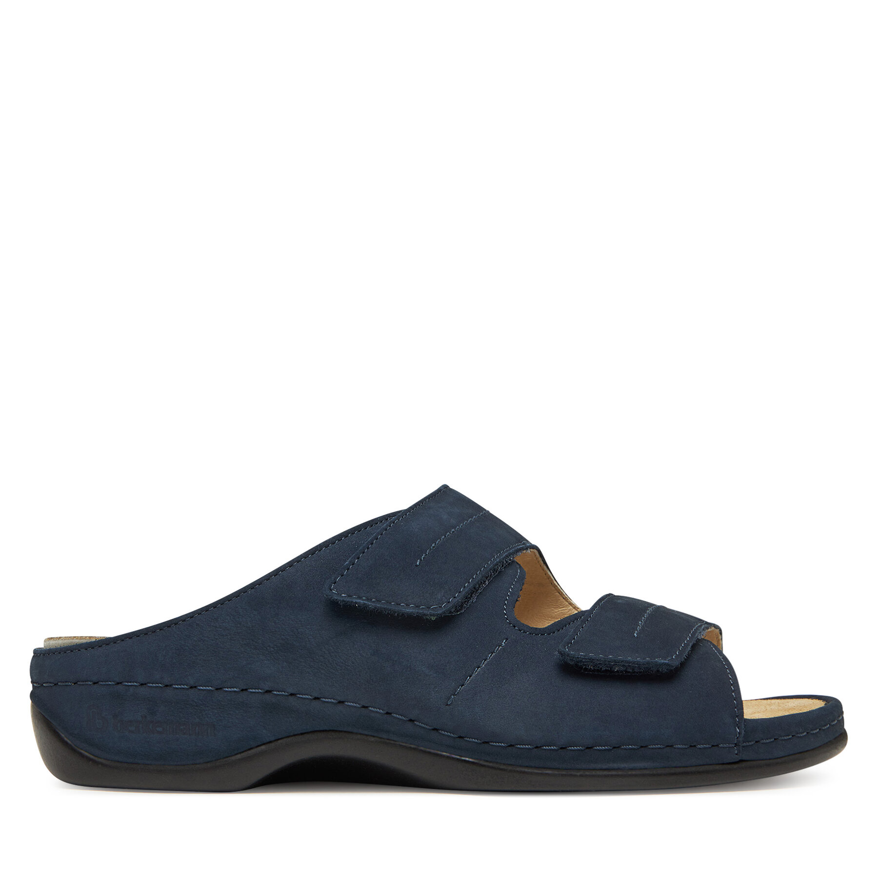 Damen Pantoletten Berkemann, Schuhgröße 38, Dunkelblau, 1002