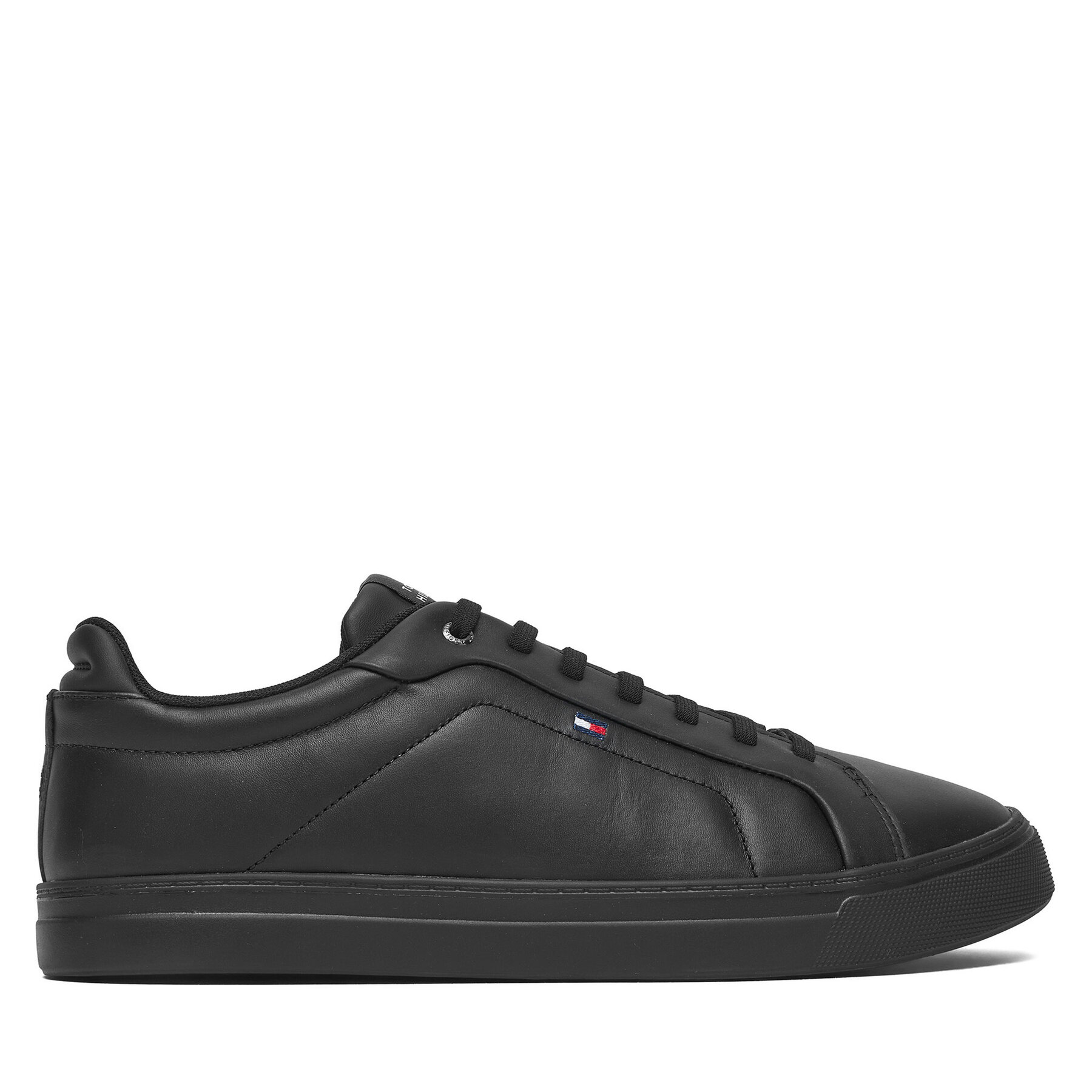 Sneakersy Tommy Hilfiger Icon Court Light Ess FM0FM05678 Čierna