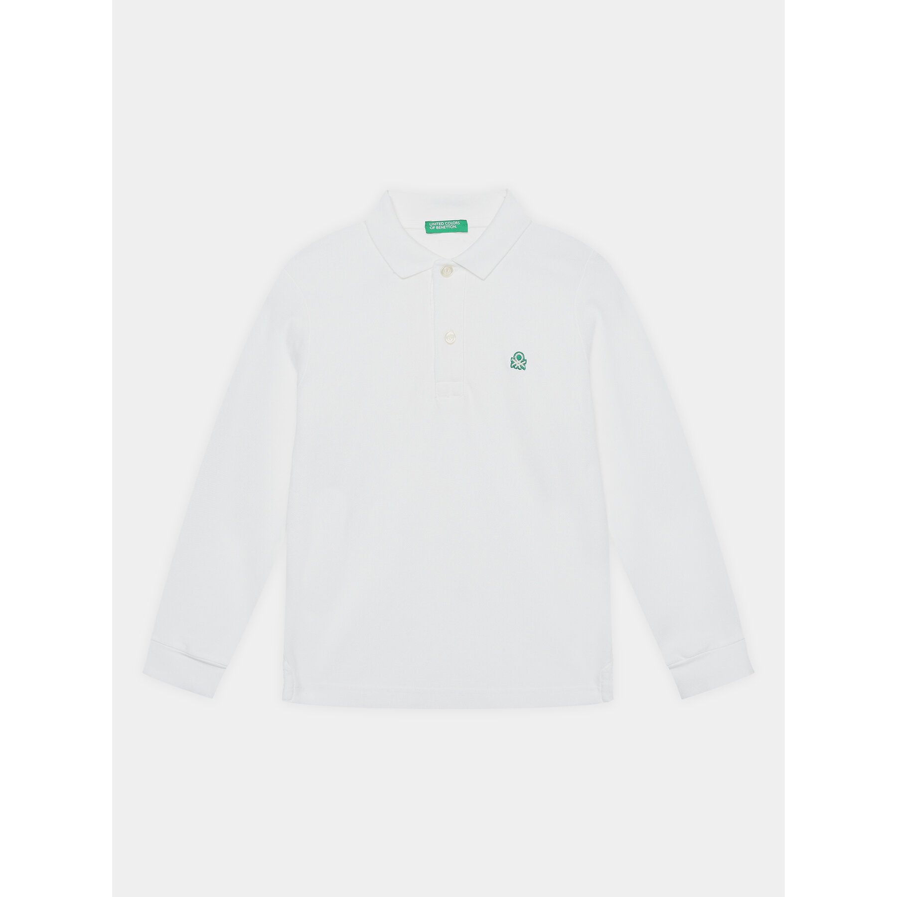 United Colors Of Benetton Polo majica 3089C300Z Bela Regular Fit