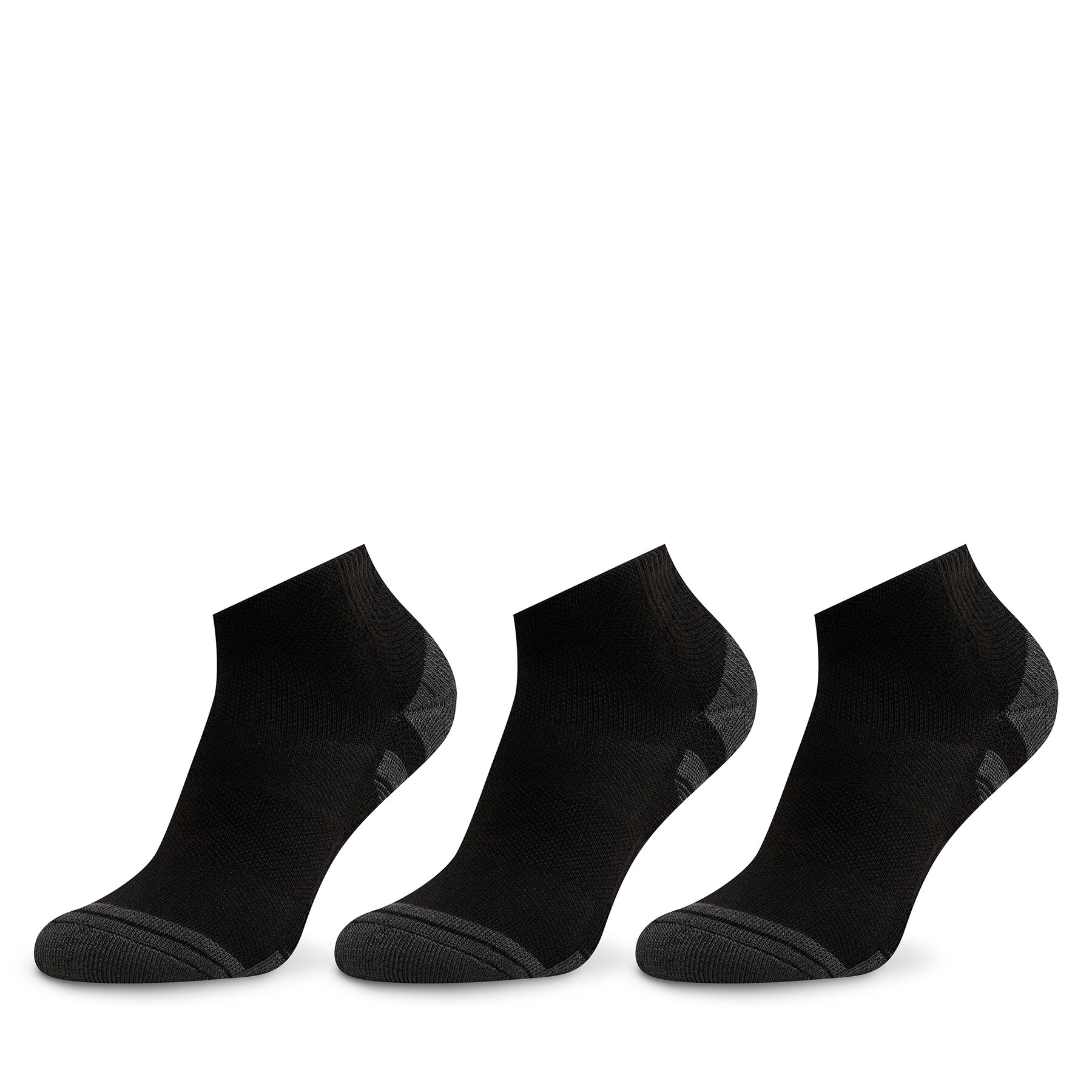 3 pár unisex bokazokni Under Armour, Méret: 36/41, Fekete, Ua Performance Tech 3Pk Low 1379504-001