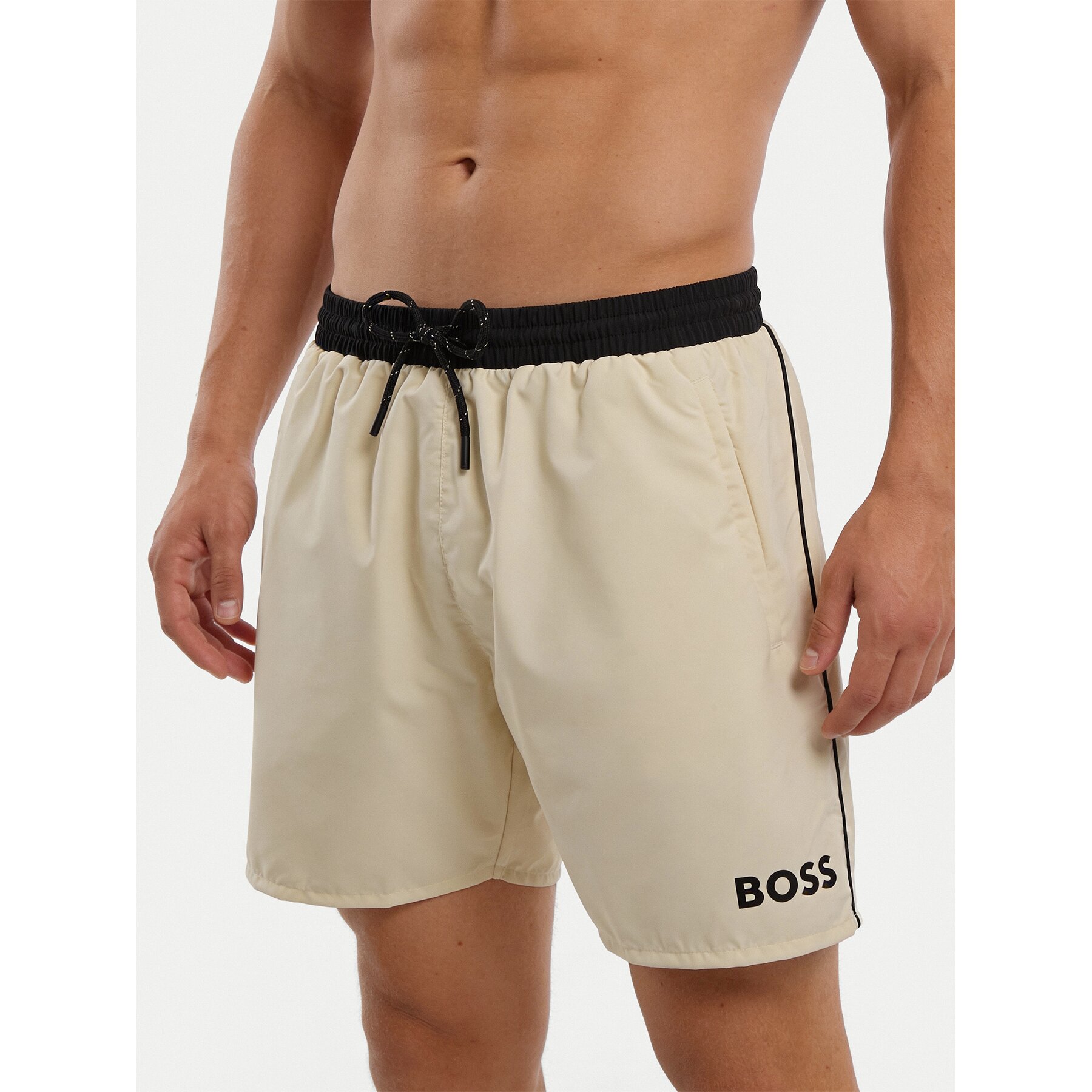 Boss Badeshorts Starfish 50514429 Beige Regular Fit