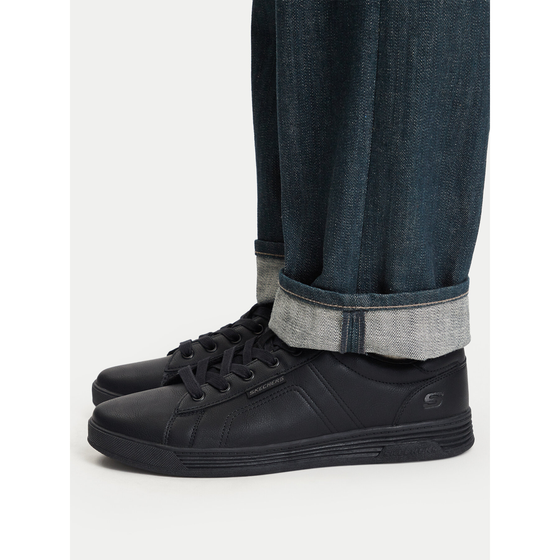 Sneakersy Skechers Cavell - Hensley 210946 Čierna