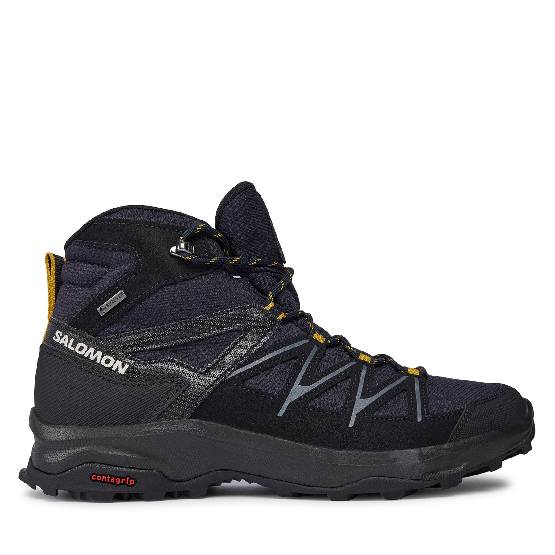 Herren Trekkingschuhe Salomon, Schuhgröße 45_13, Dunkelblau, Daintree Mid Gtx GORE-TEX L41678400