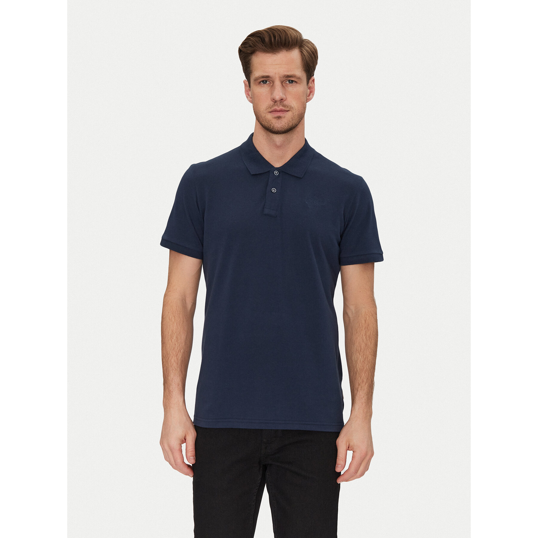 Blend Blend Polo 20717857 Σκούρο μπλε Regular Fit
