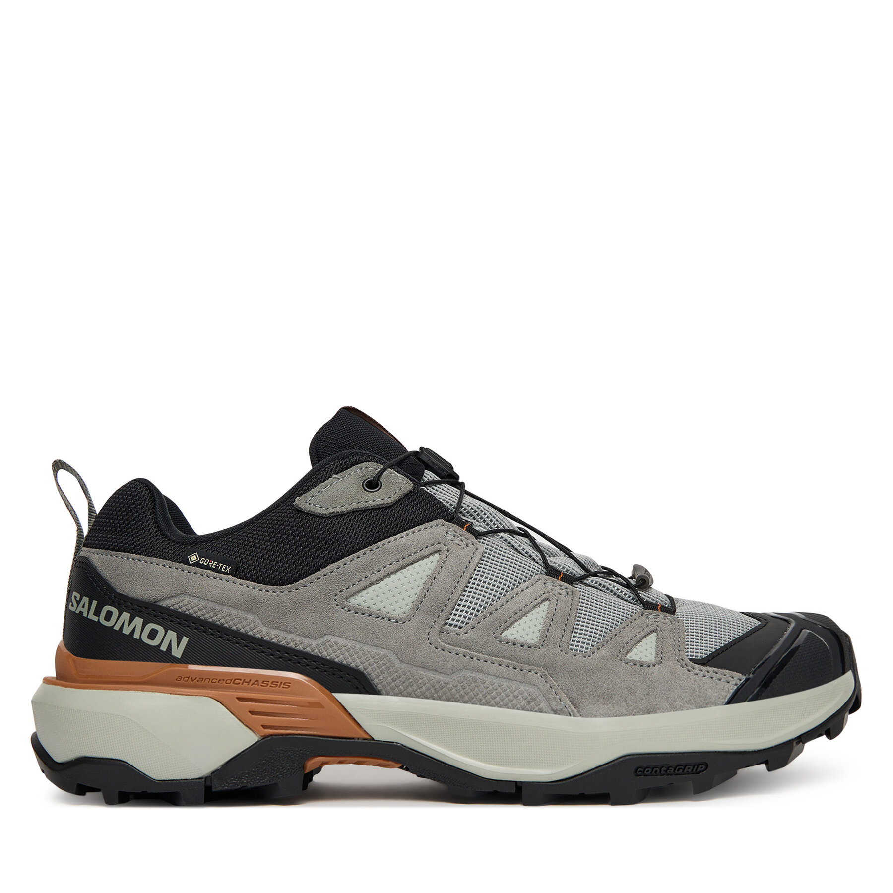 Παπούτσια πεζοπορίας Salomon X Ultra 360 Leather Gore-Tex L47979400 Πράσινο