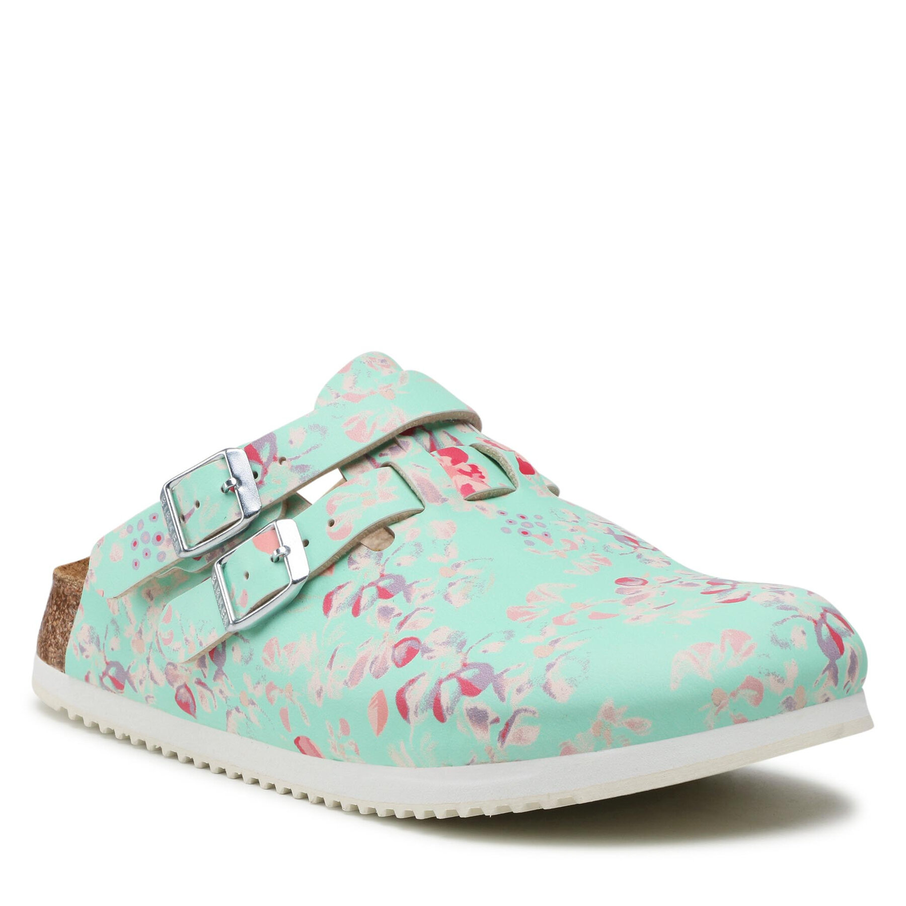 Șlapi Birkenstock Kay Prof 1016660 Flower Field Mint 1016660 imagine super redus 2022
