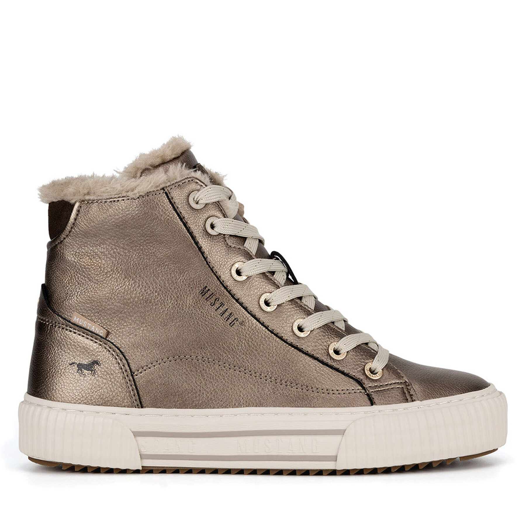Botines Mustang 1442-602 Plata