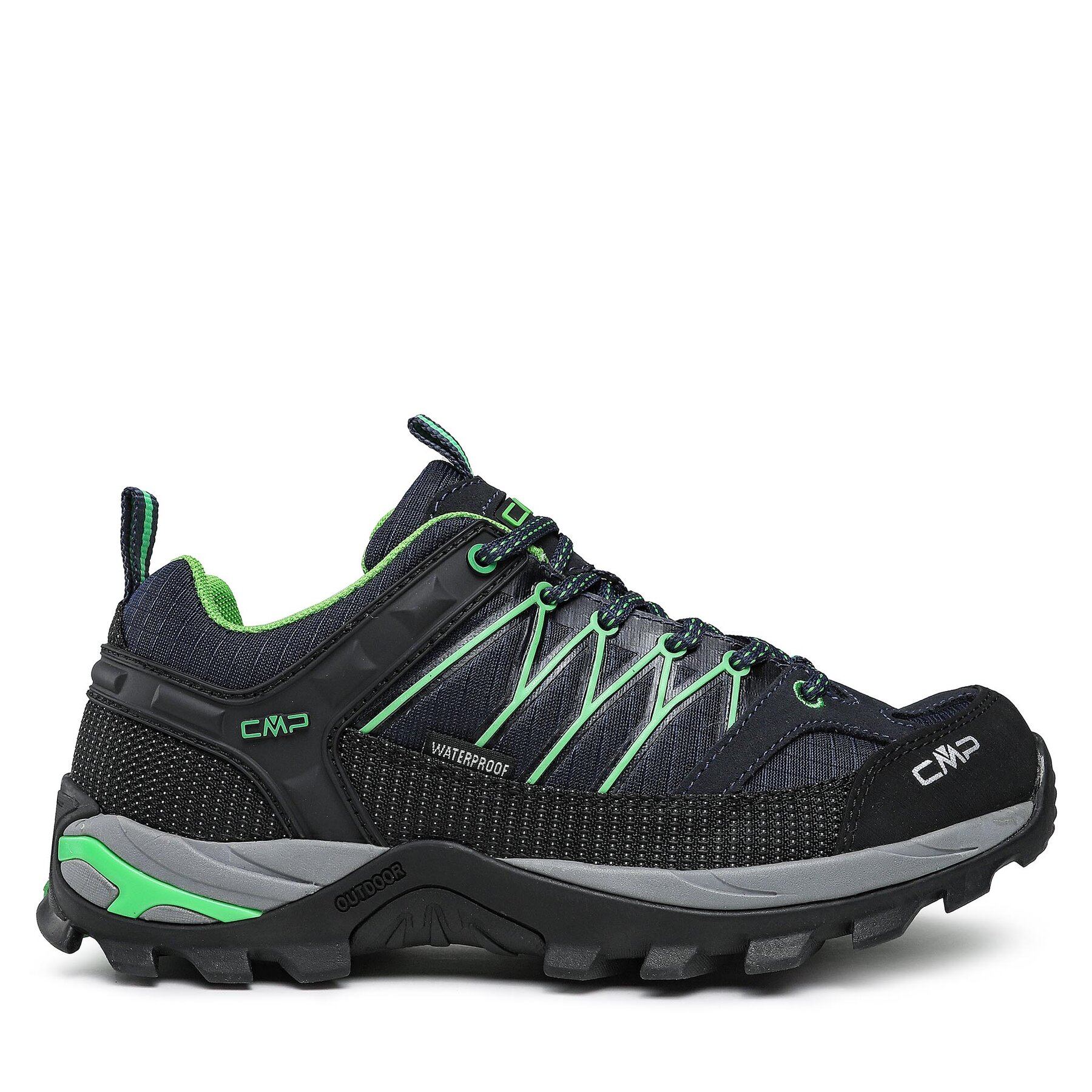 Cmp Herren Dunkelblau Trekkingschuhe Rigel Lowtrekking Shoes Wp 3Q54457 Größe 42