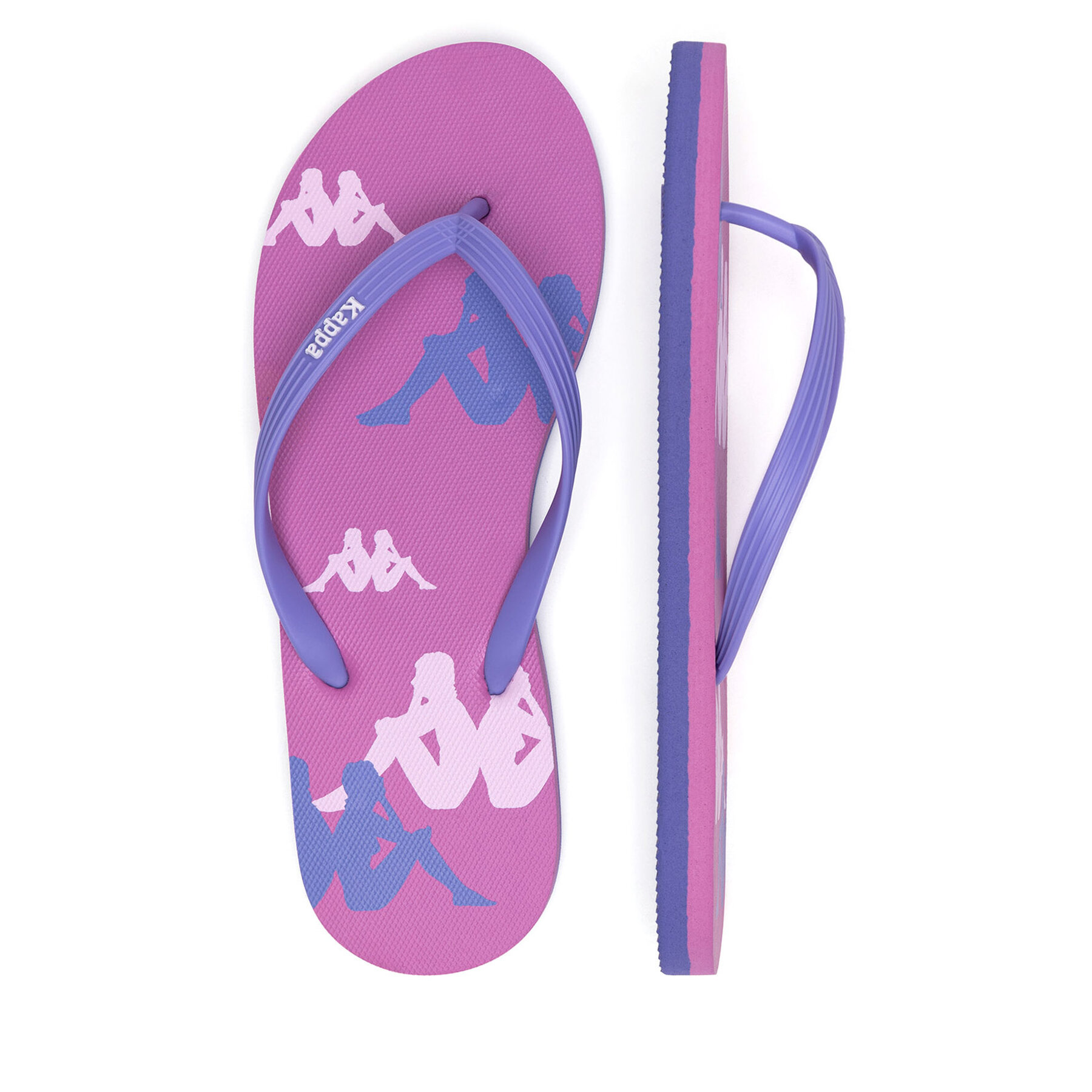 Flip-flops Kappa 351C24W Pink Fuchsia - Violet Lavander - Pink Rose Színes