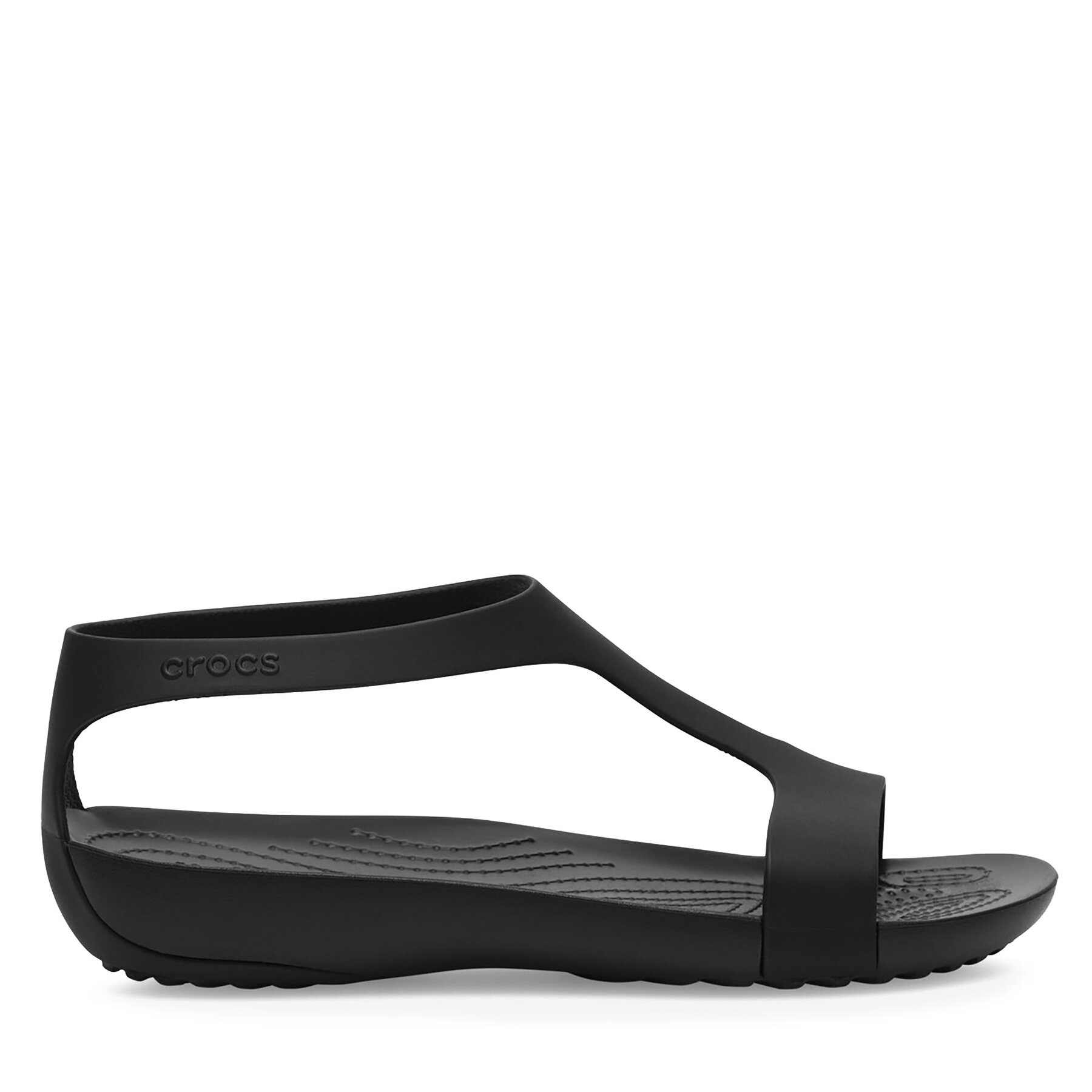 Damskie Sandały Crocs, Rozmiar 42-43 Czarny SERENA SANDAL 205469-060_