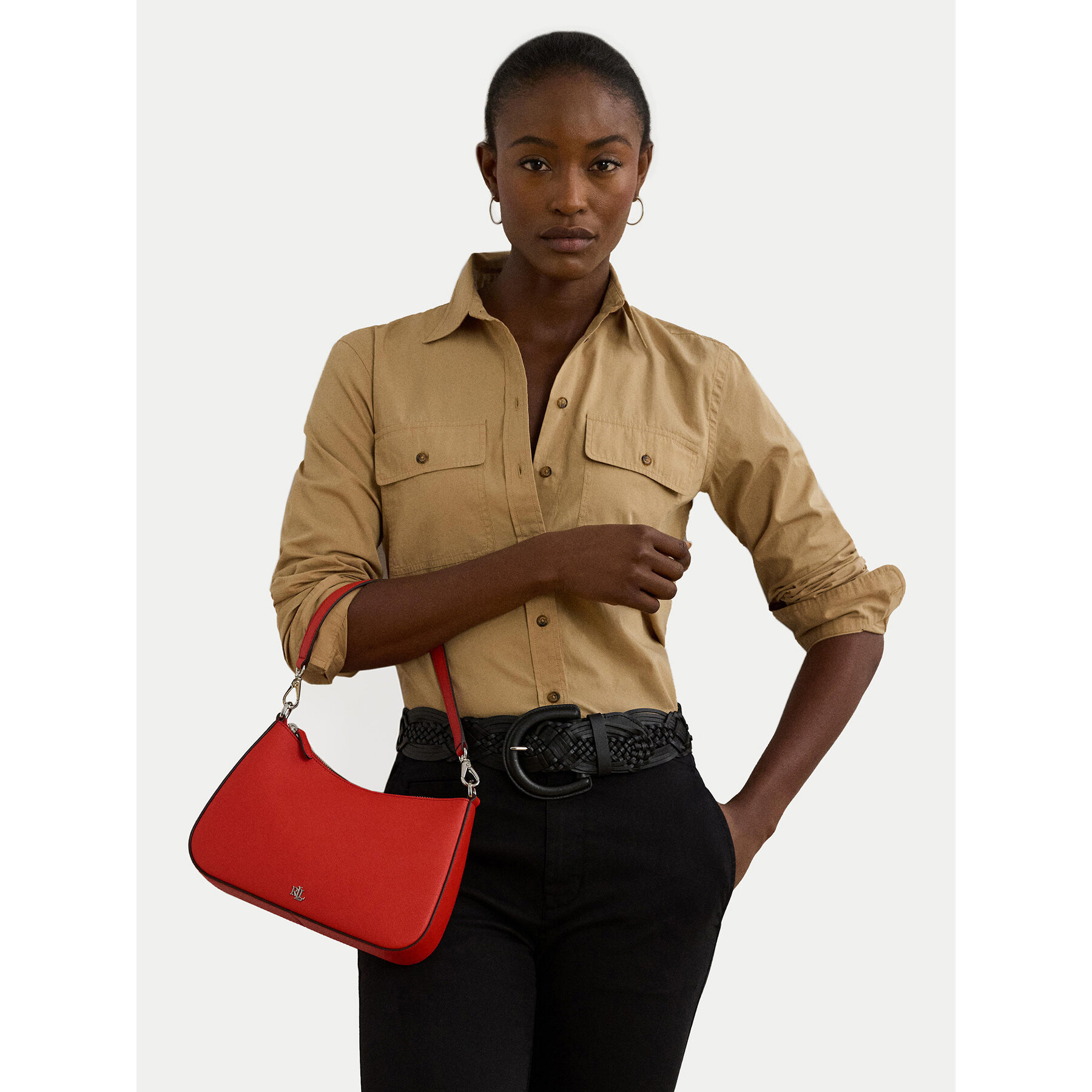 Táska LAUREN RALPH LAUREN 431883768050 Piros