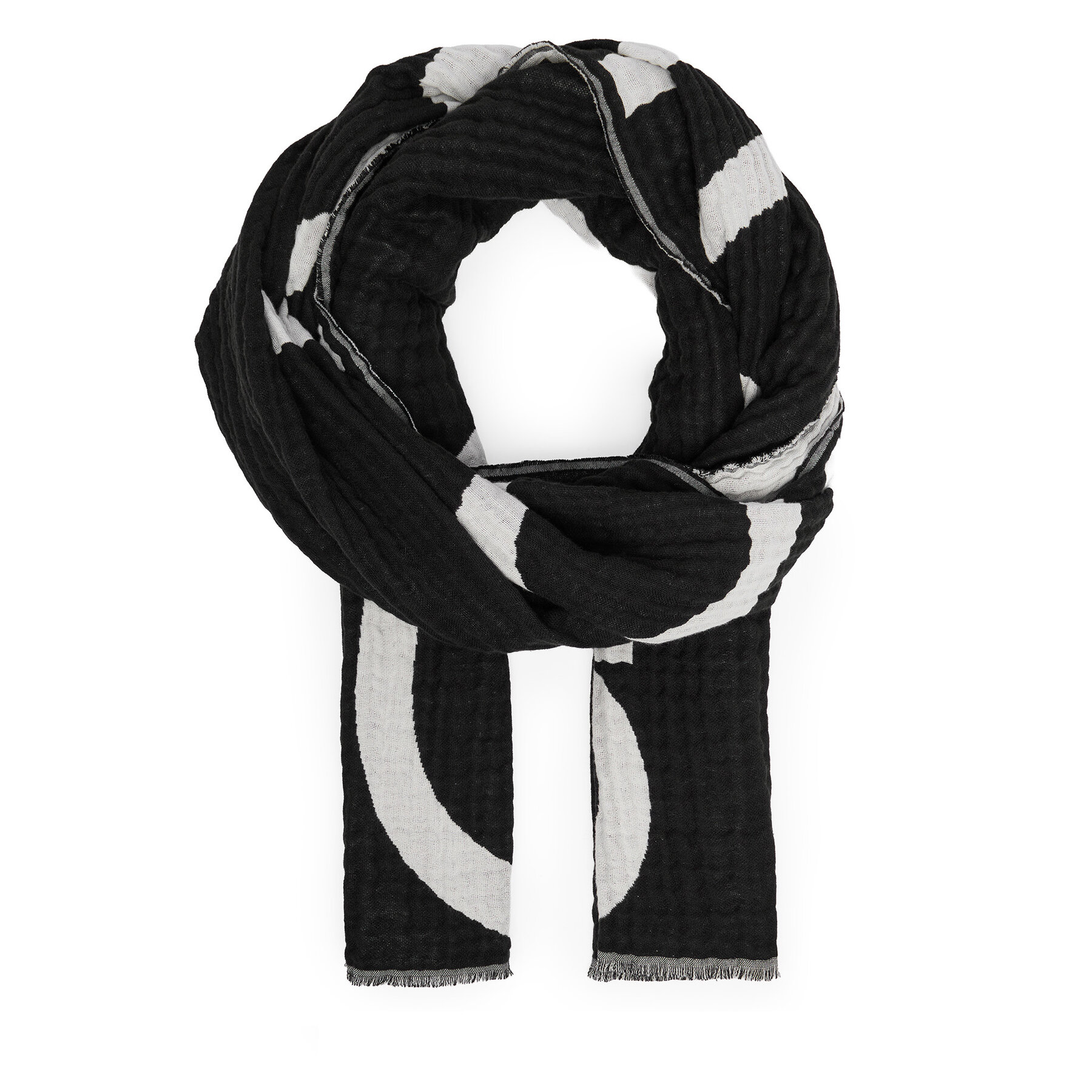 Sál Calvin Klein K60K612879 Fekete