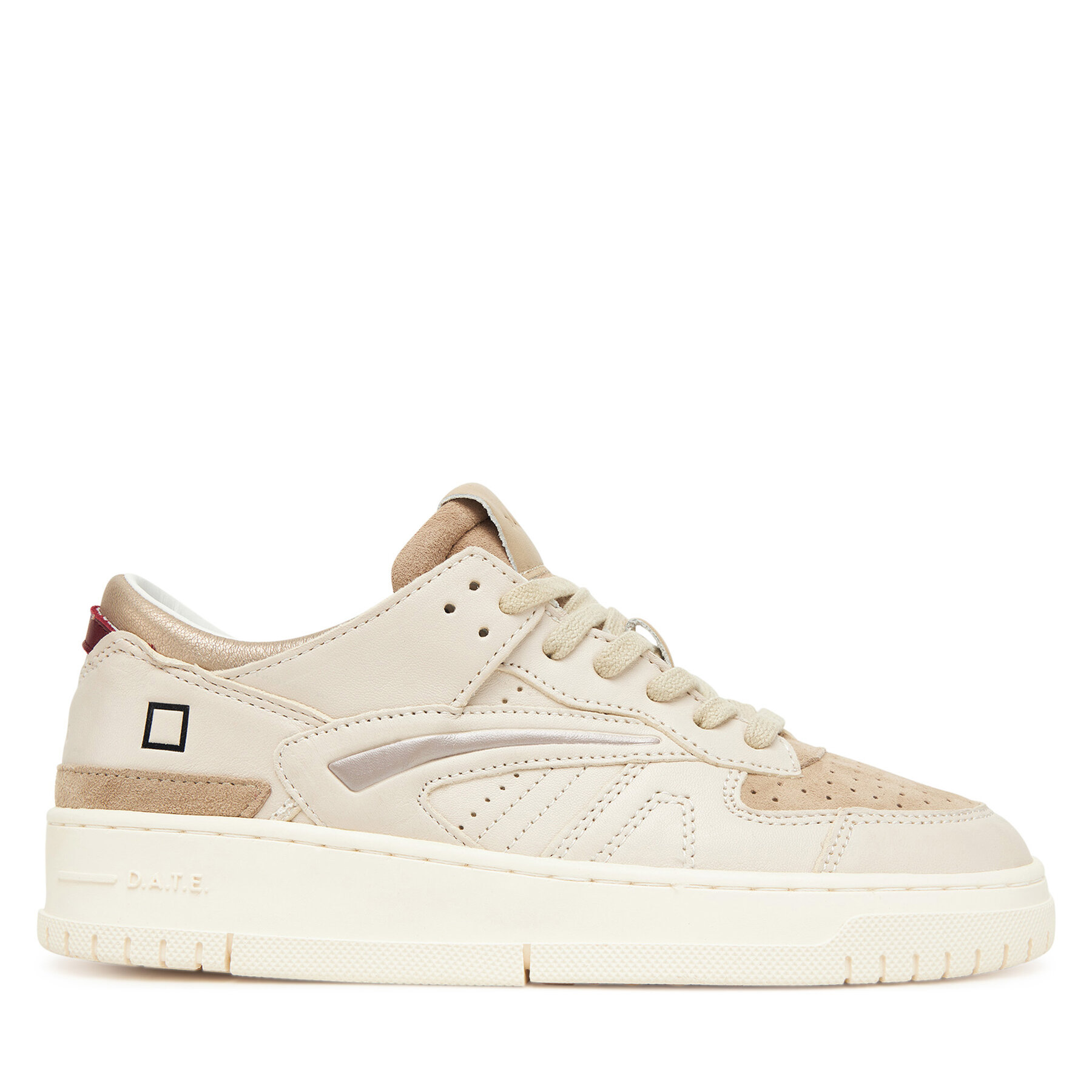 Сникърси D.A.T.E. Torneo Shiny W431-TO-SH Екрю