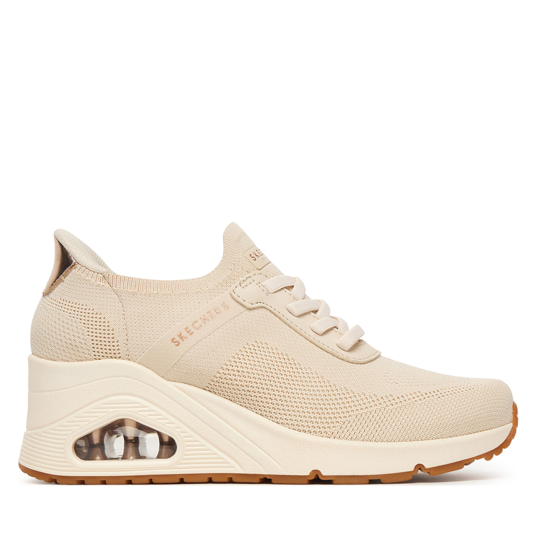 Sneakers Skechers Uno Wedge 177531/OFWT Bej