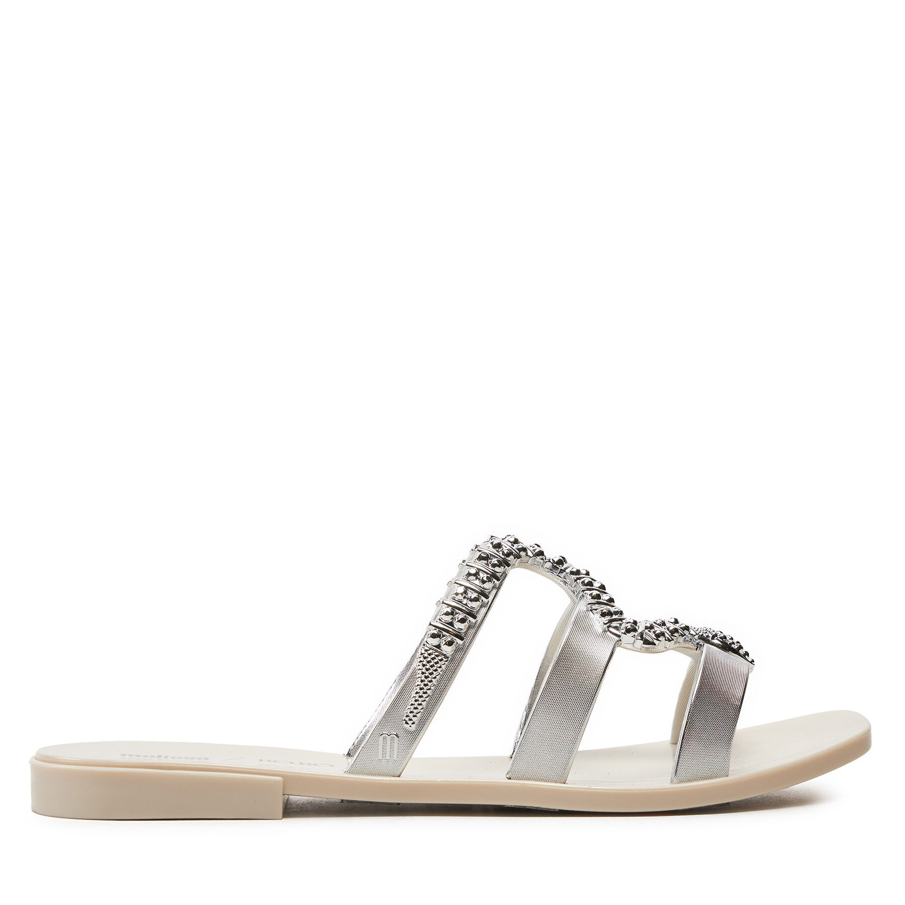 Ciabatte Melissa Melissa Slide + Bo.Bo. Ad 33862 Bianco