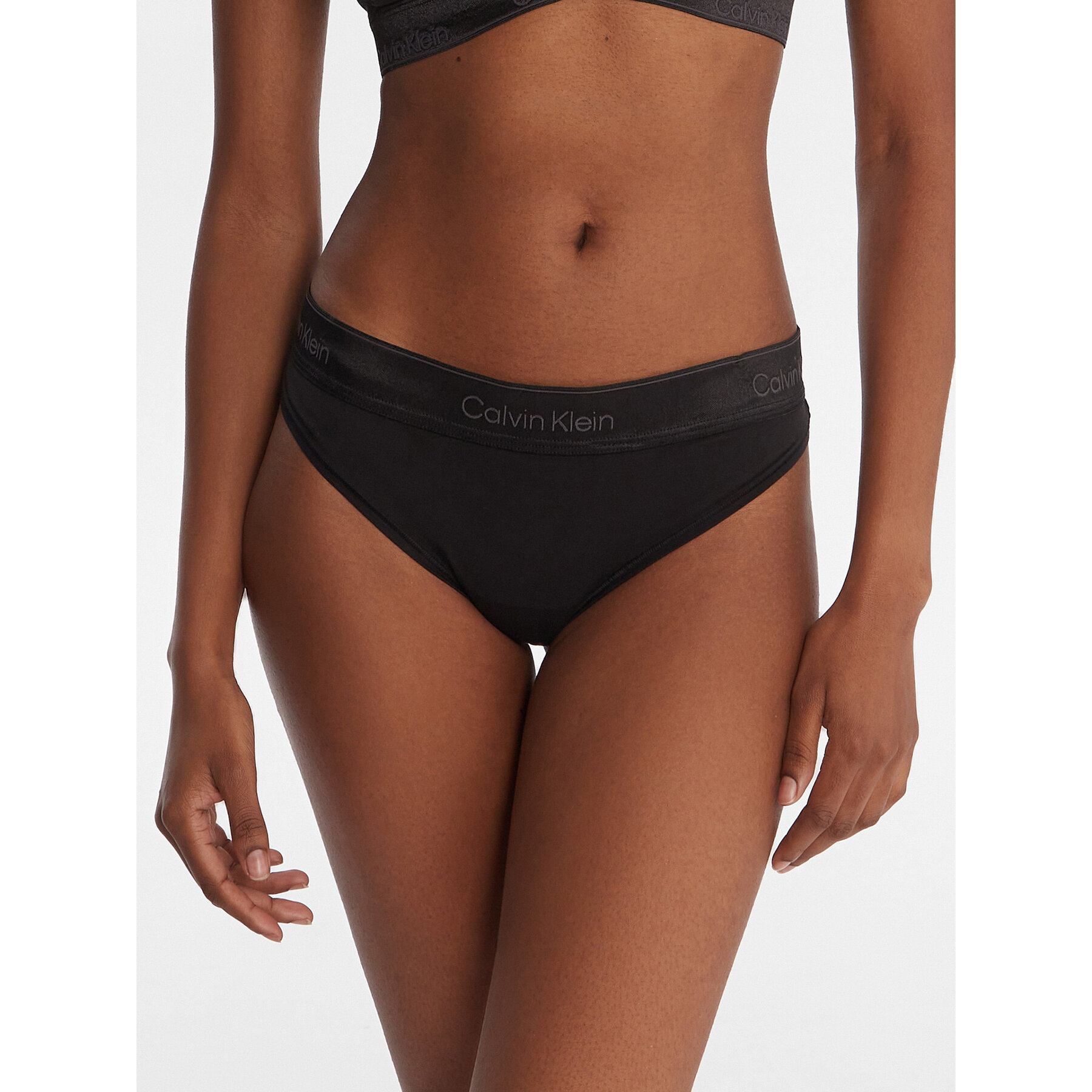 Calvin Klein Underwear Perizoma LV00QF8549 Nero