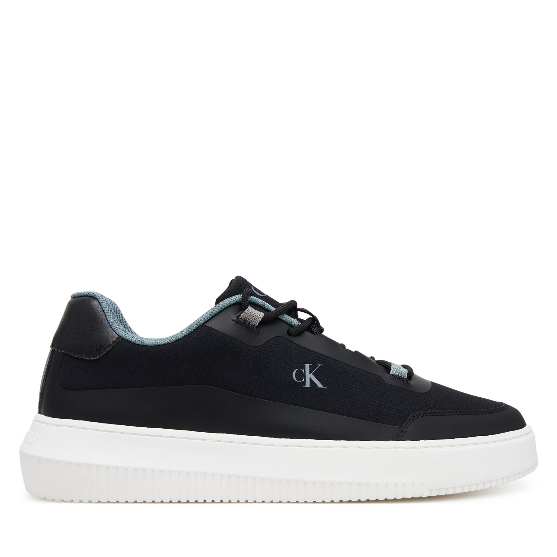 Pánske Sneakersy Calvin Klein Jeans, Rozmer: 43, Čierna, Chunky Cupsole Tech Ripstop YM0YM01204