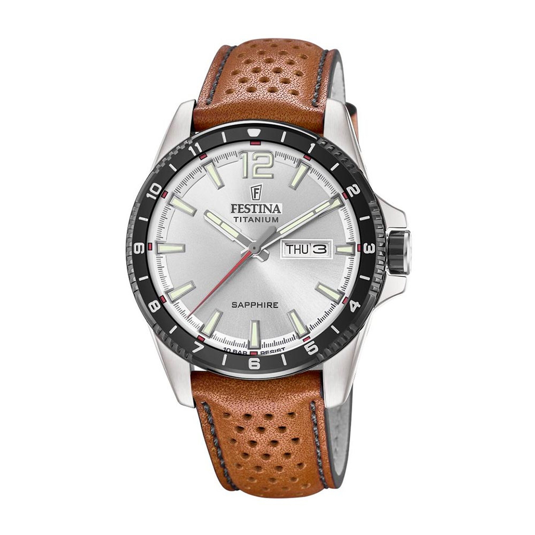 

Годинник Festina Titanium Sport 20530/1 Brown/Silver, Коричневий