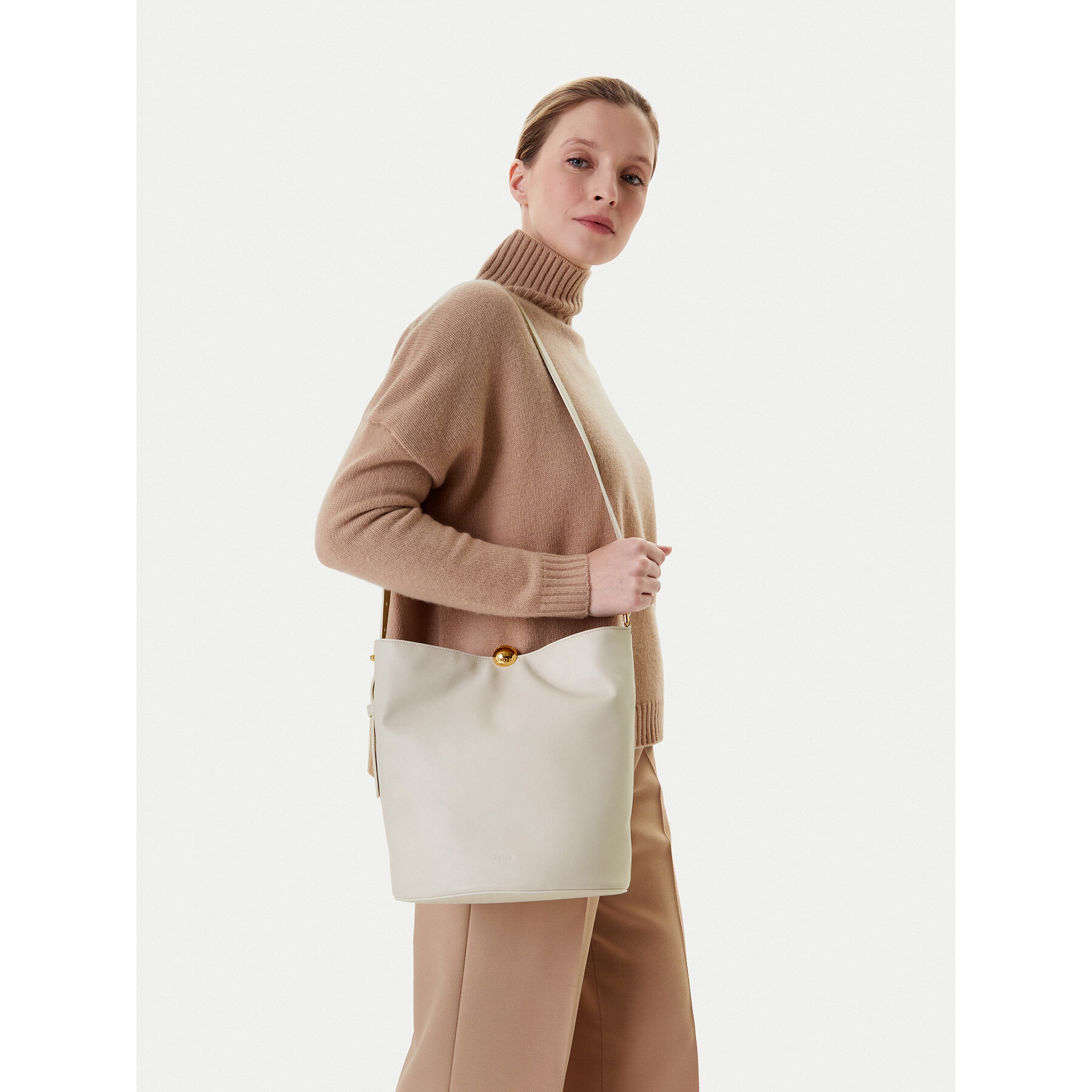 Geantă Furla Sfera Soft WB01691 BX3168 1704S Gri