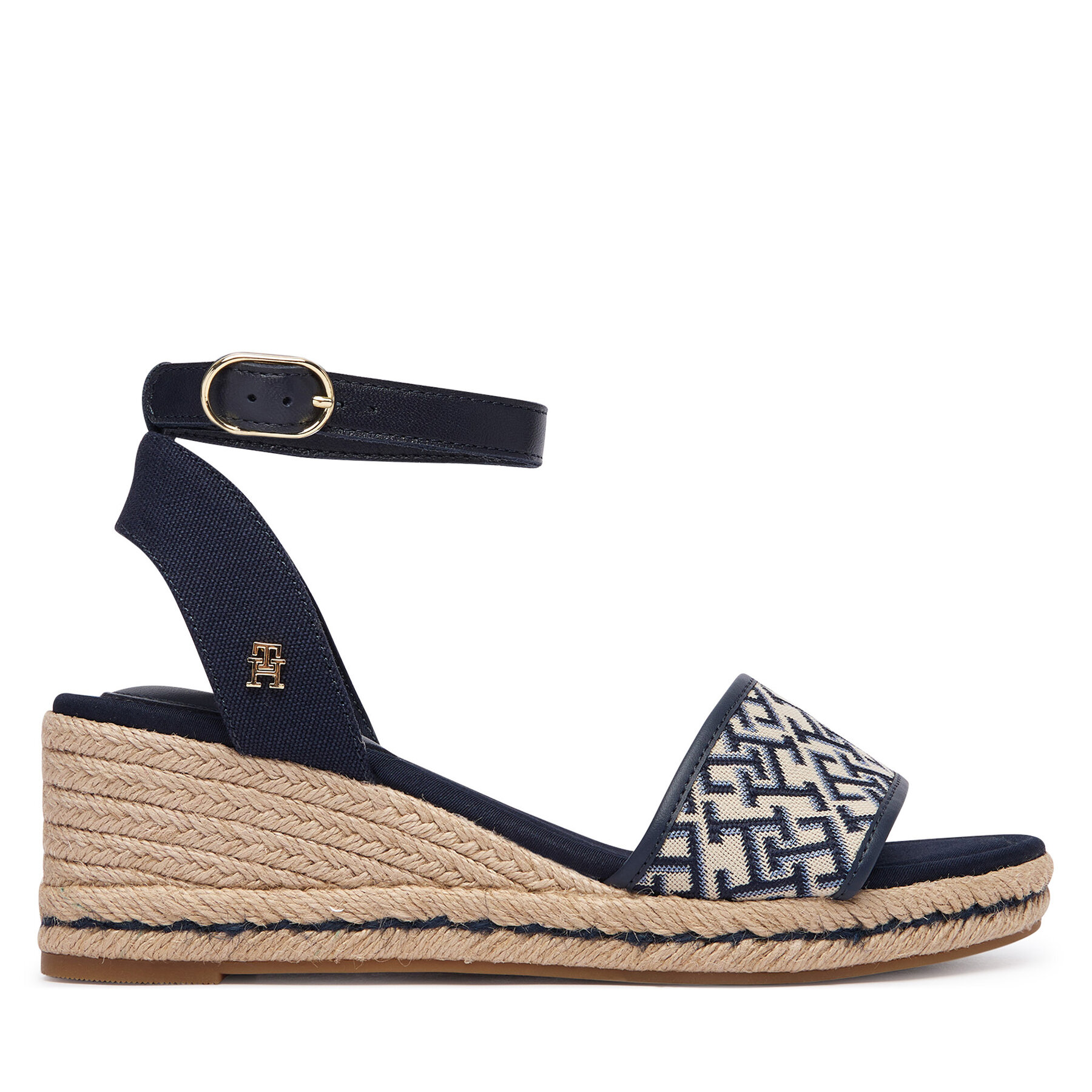 Espadrile Tommy Hilfiger Th Mid Espad FW0FW09519 Bleumarin