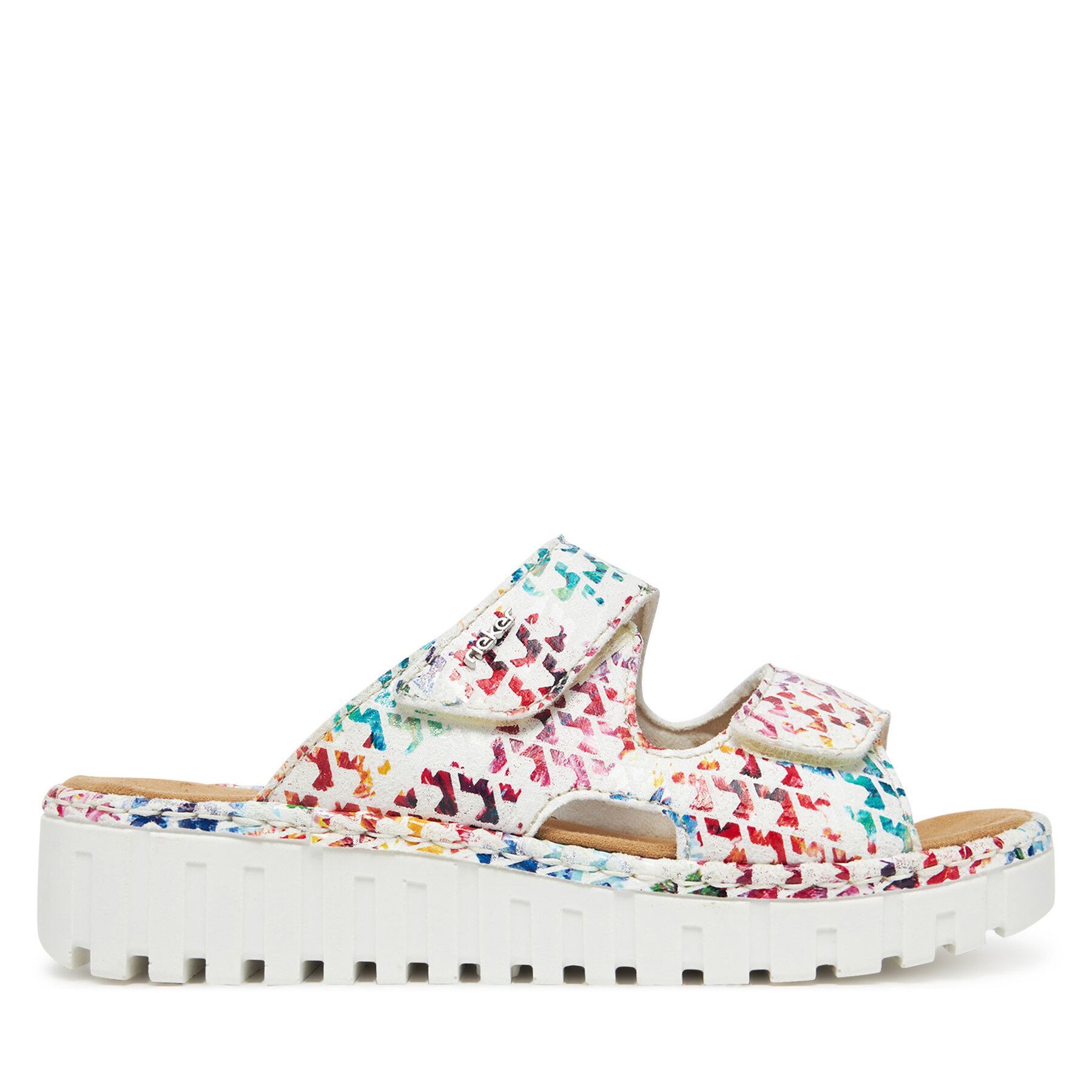 Чехли Rieker V1392-90 Бял