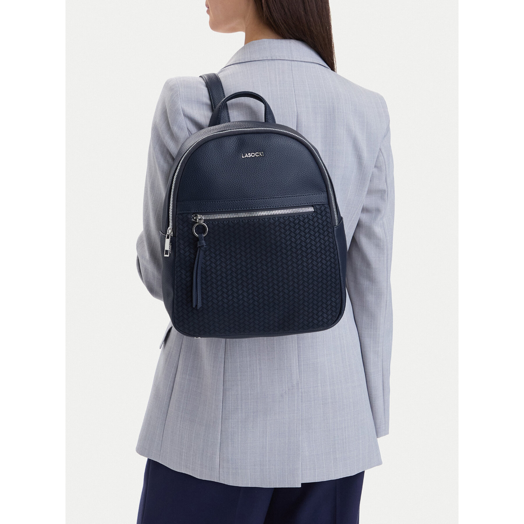 Ruksak Lasocki CEO-LSK-X-005-10 Tamnoplava