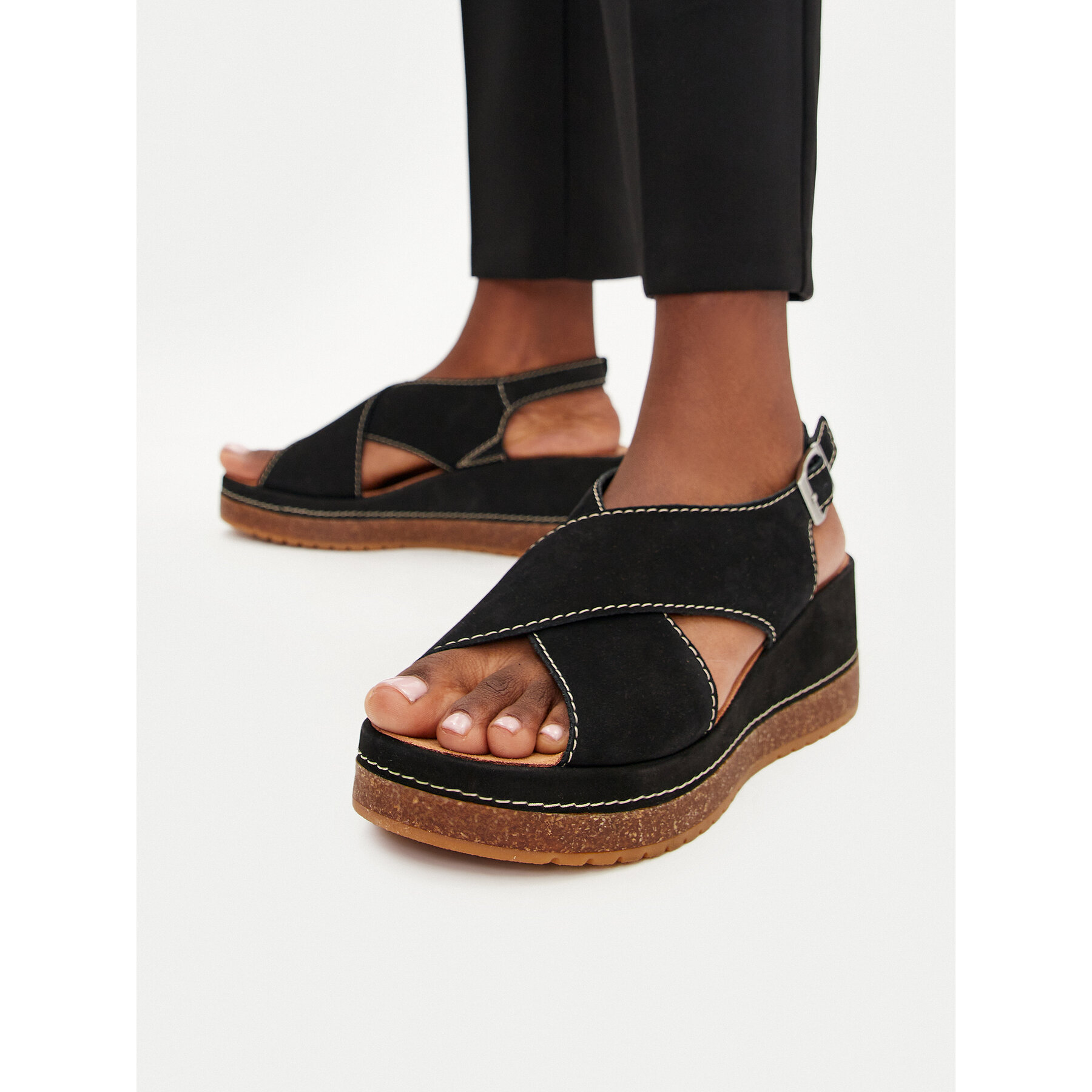 Sandali Clarks Kassanda Step 26177299 Črna