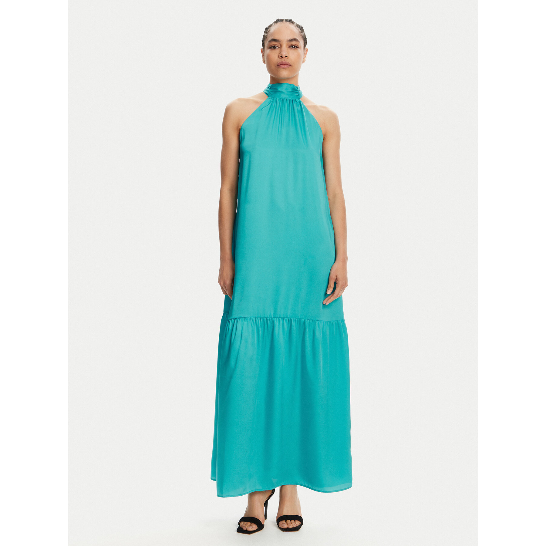 Liu Jo Abendkleid WA5393 T5973 Türkisfarben Regular Fit