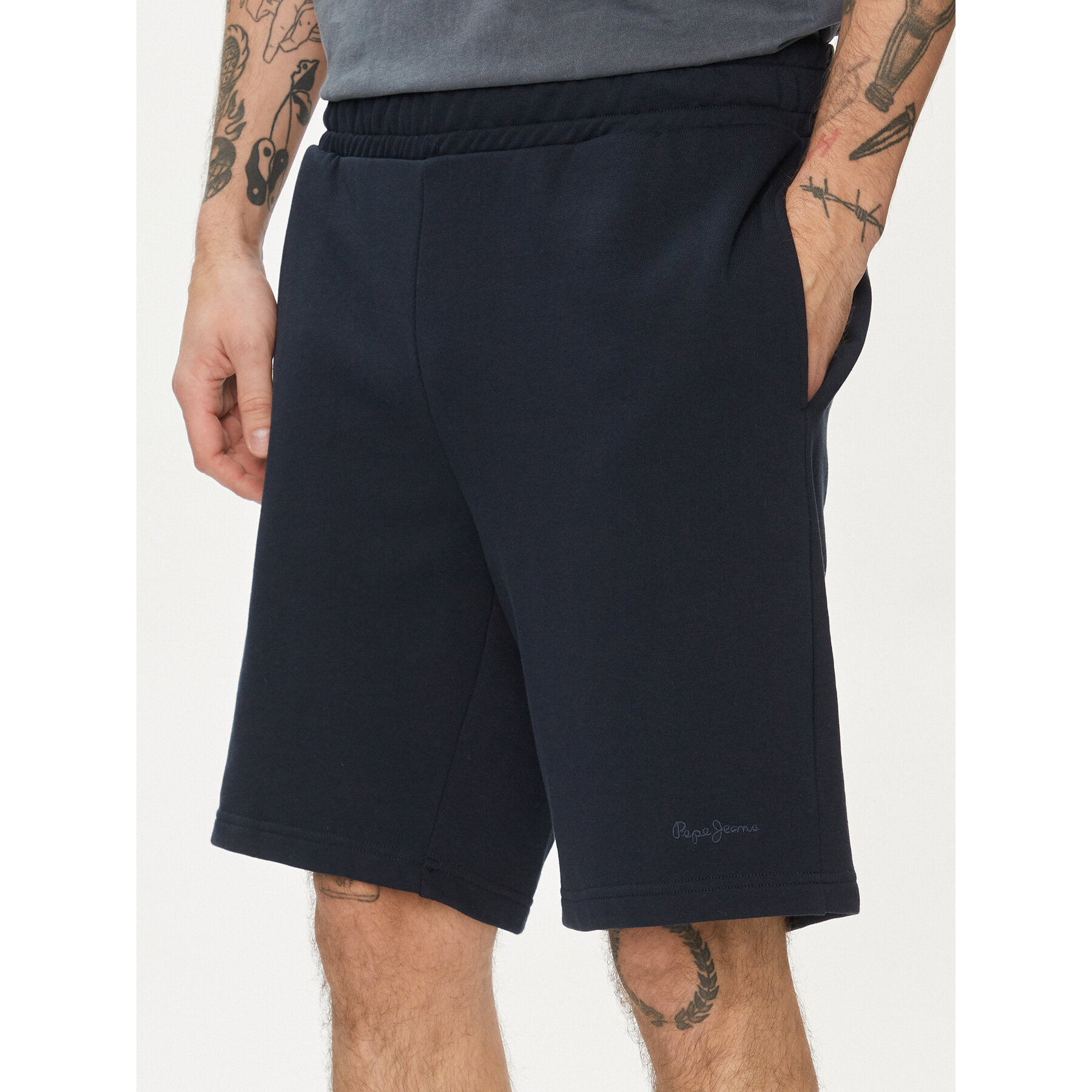 Pepe Jeans Sportshorts Joe PM211646 Dunkelblau Regular Fit