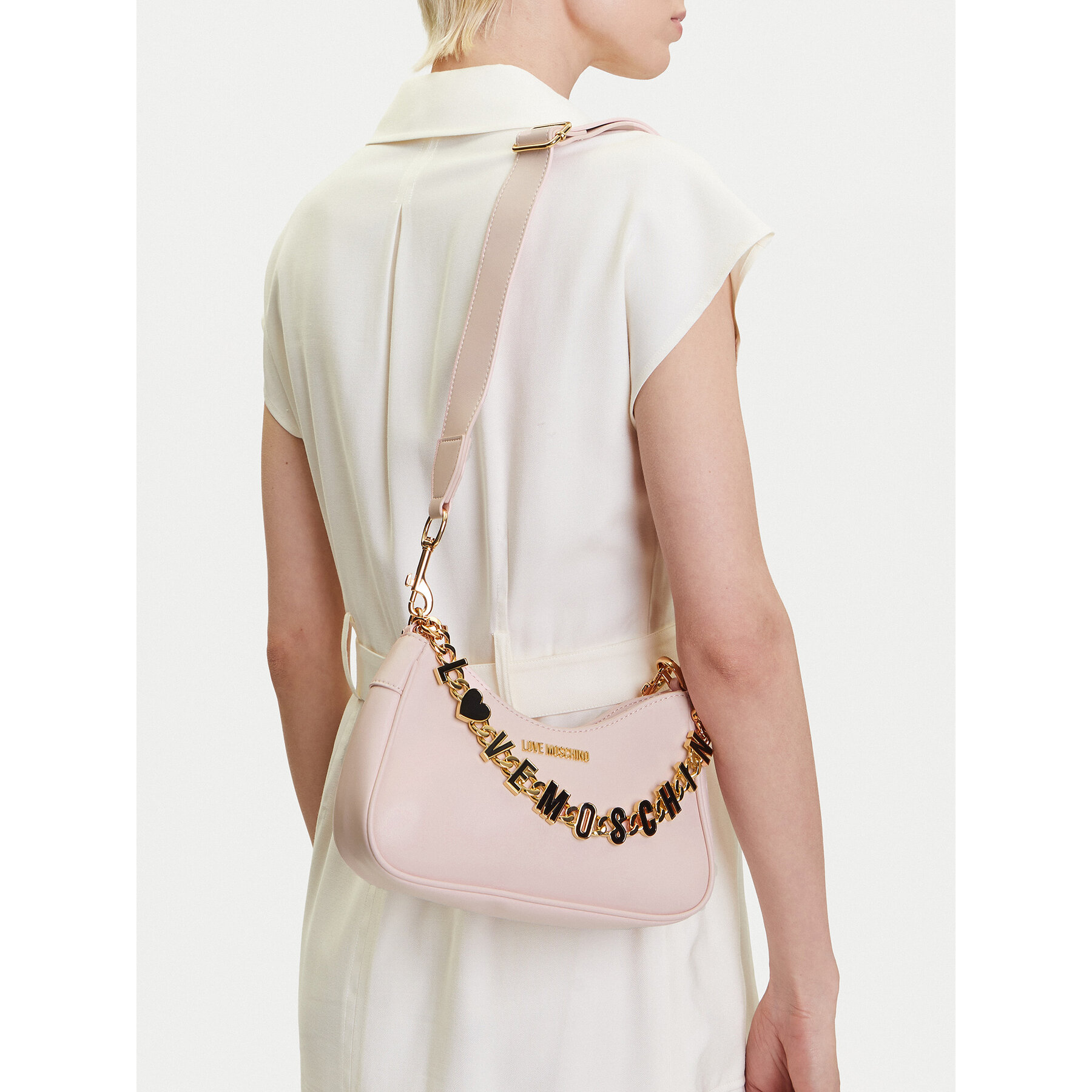 Ročna torba LOVE MOSCHINO JC4070PP1ML1360A Roza