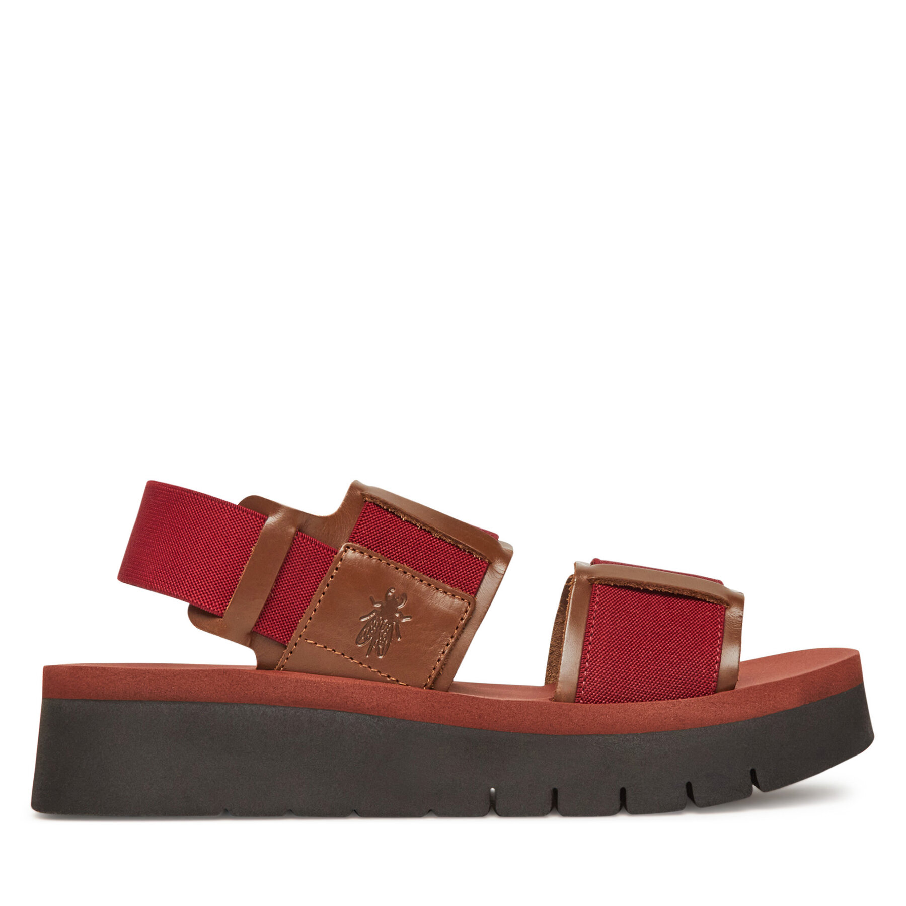 Fly London Dámske Sandále, Rozmer: 40, Bordová, Sorufly P145277001