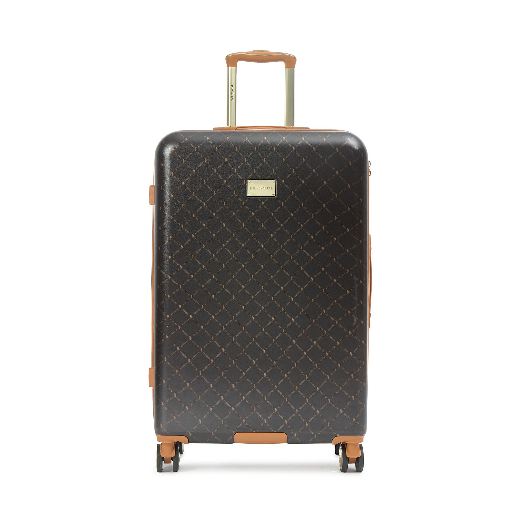Maleta grande Puccini ABS023A Marrón