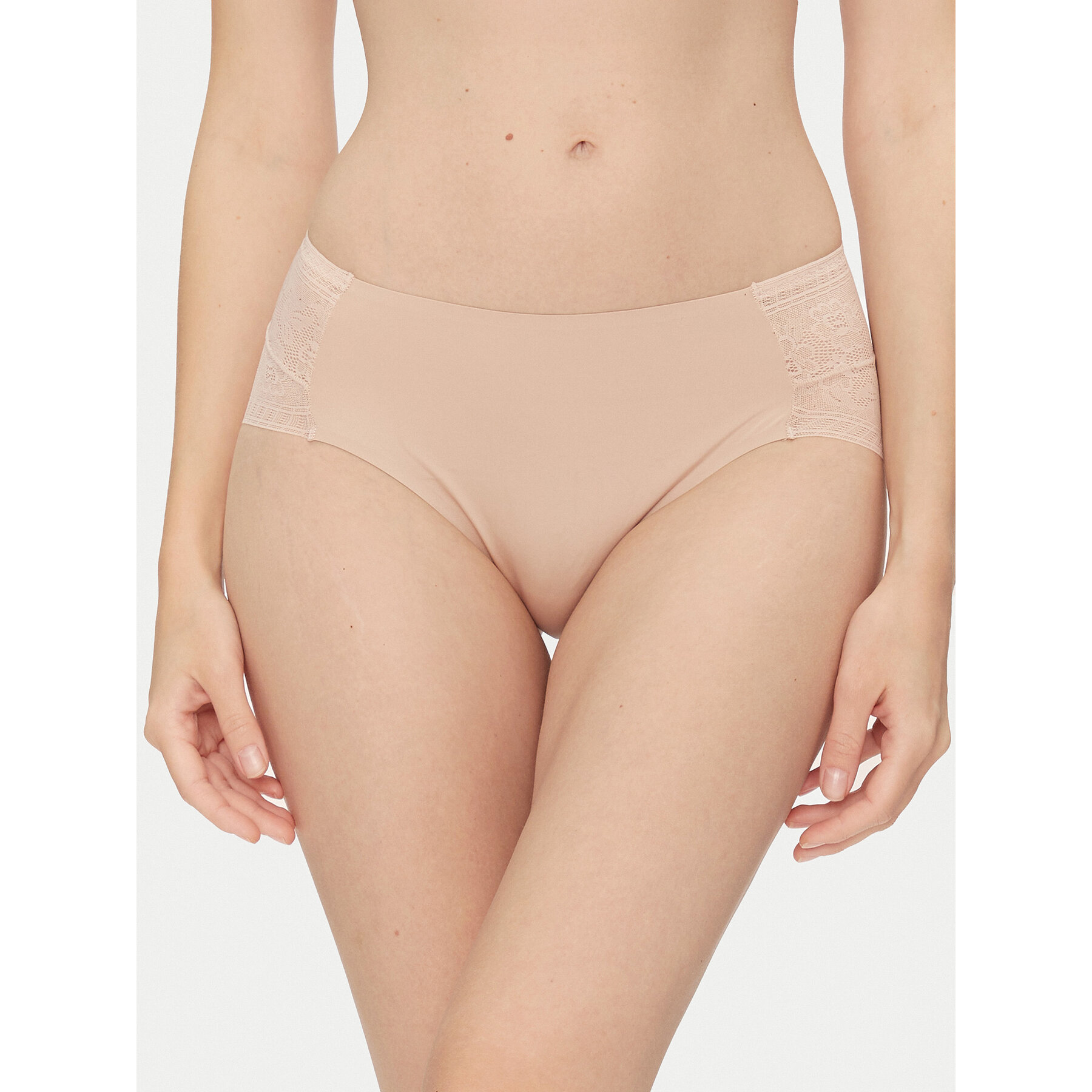 Ysabel Mora Mutande classiche a vita alta 19671 Beige