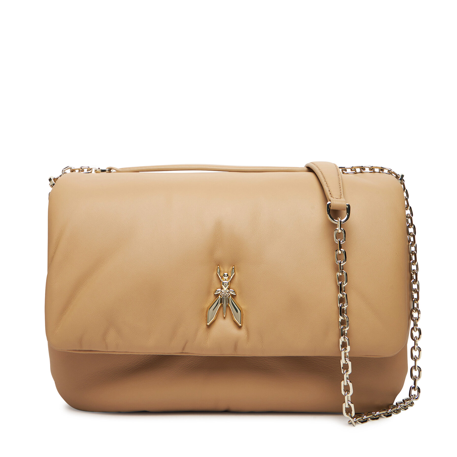 Дамска чанта Patrizia Pepe 8B0221/L113-B775 Бежов