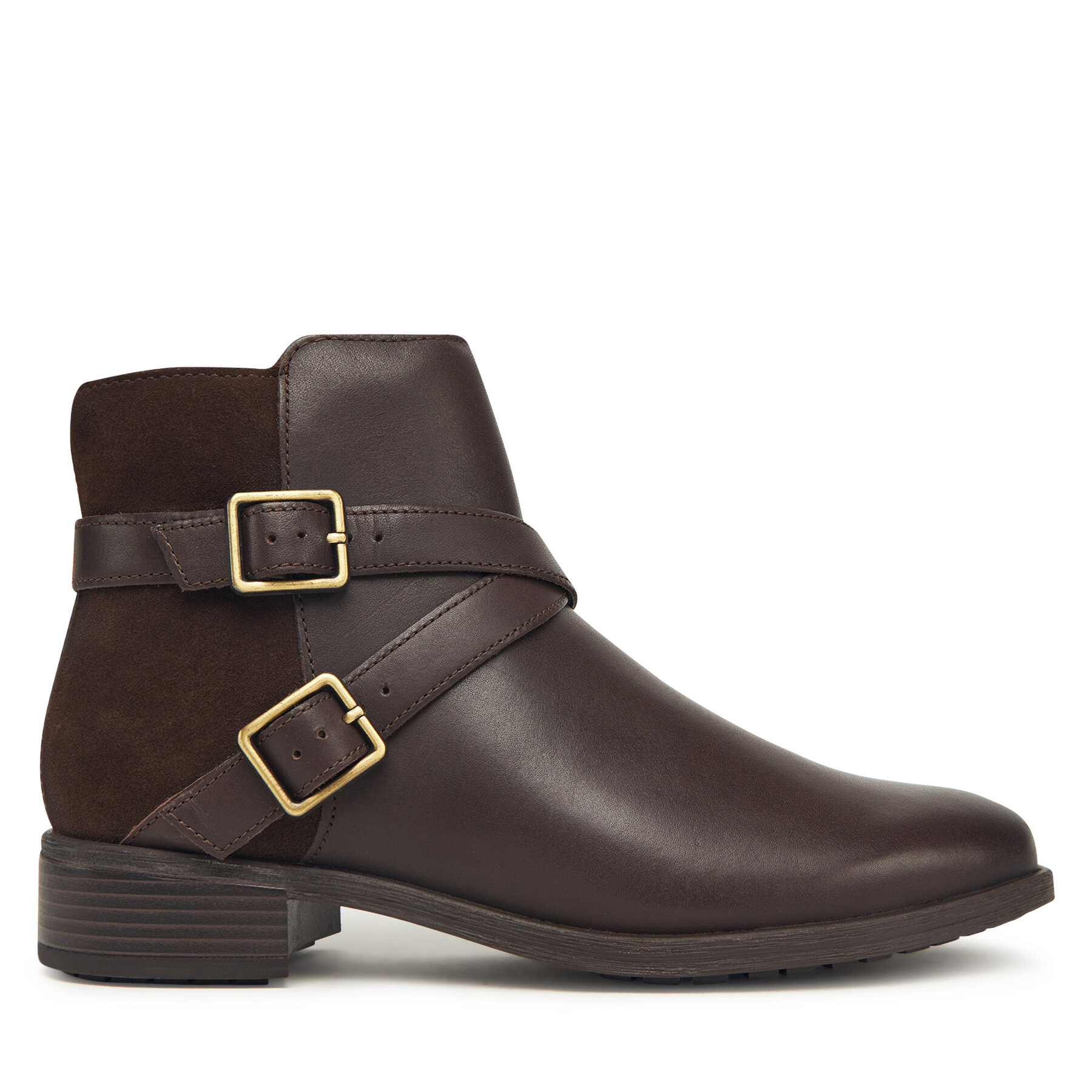 Členková obuv Clarks Havisham Bay 26182942 Hnedá
