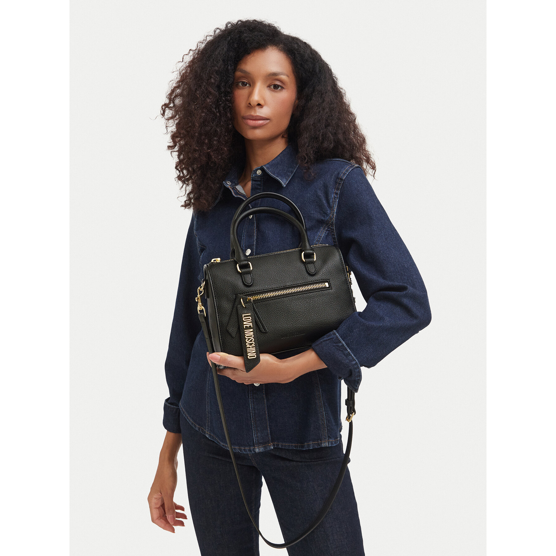 Kabelka LOVE MOSCHINO JC4226PP0PKG0000 Čierna