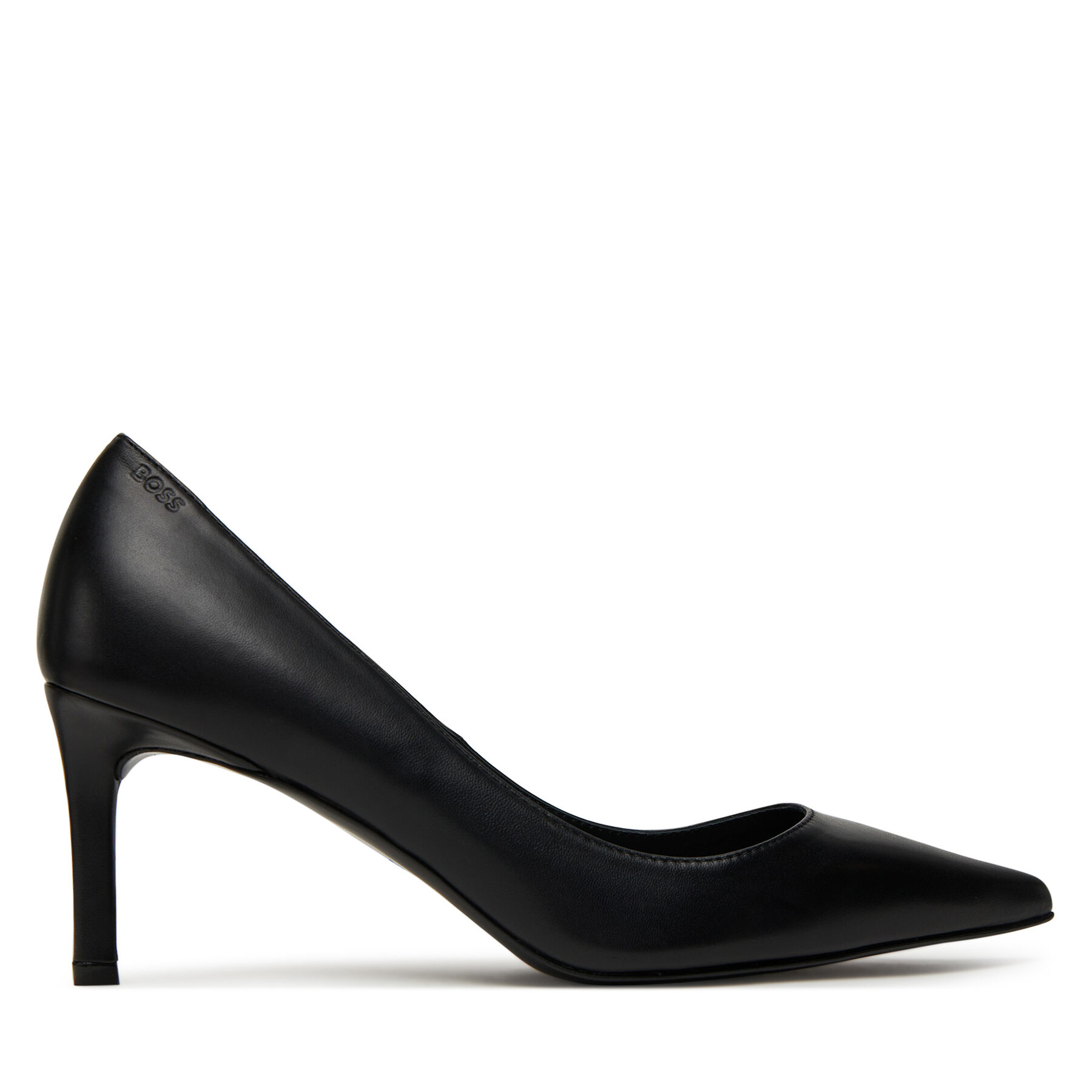 Pantofi cu toc subțire BOSS Gracey 50548540 Negru