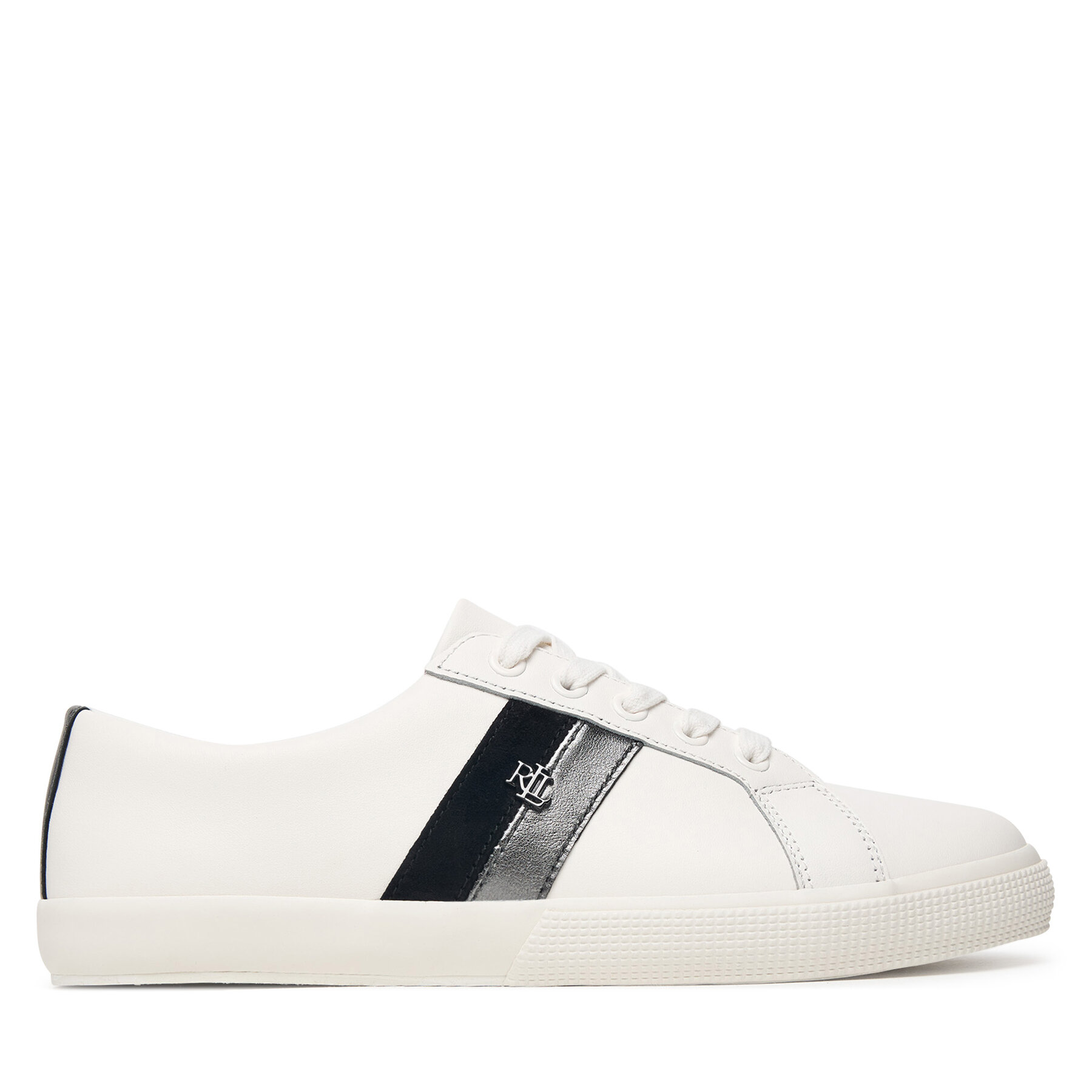 Sneakersy LAUREN RALPH LAUREN 802P18461001 Biela