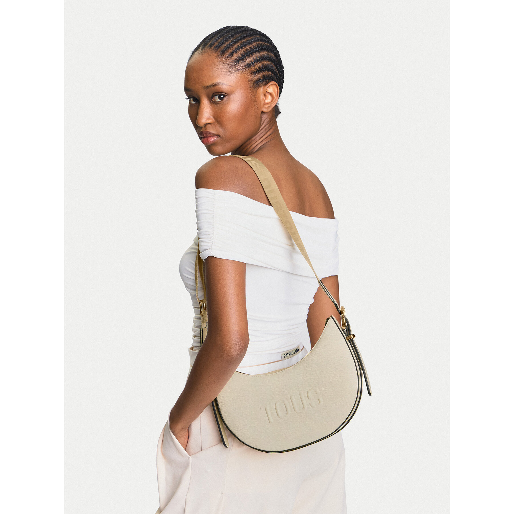 Borsetta TOUS Brenda 2002105201 Beige